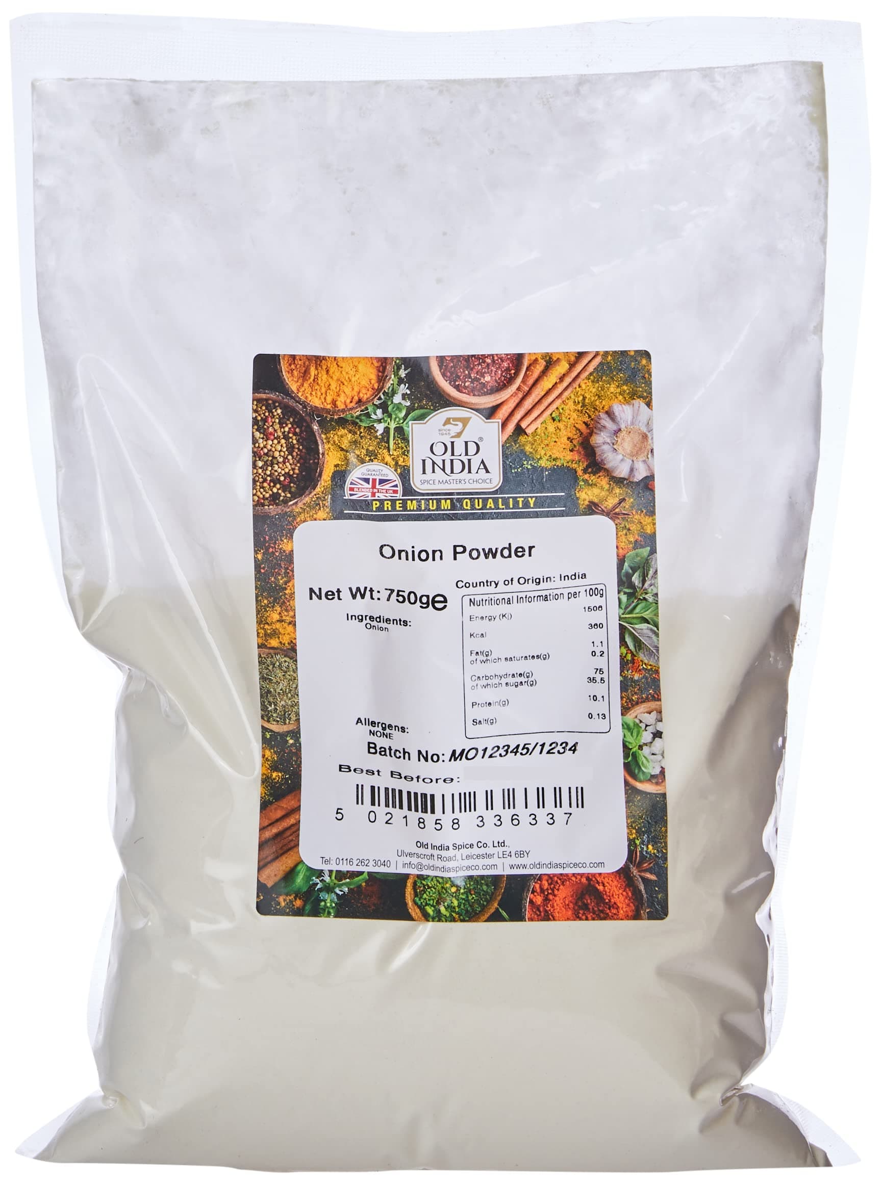 Old India Onion Powder 750 g