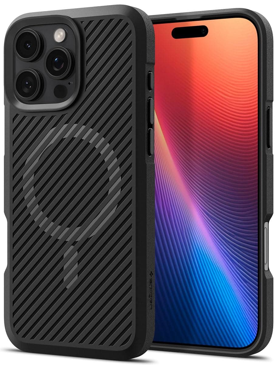 Spigen Core Armor MagFit for iPhone 16 Pro case cover (2024) MagSafe compatible - Matte Black