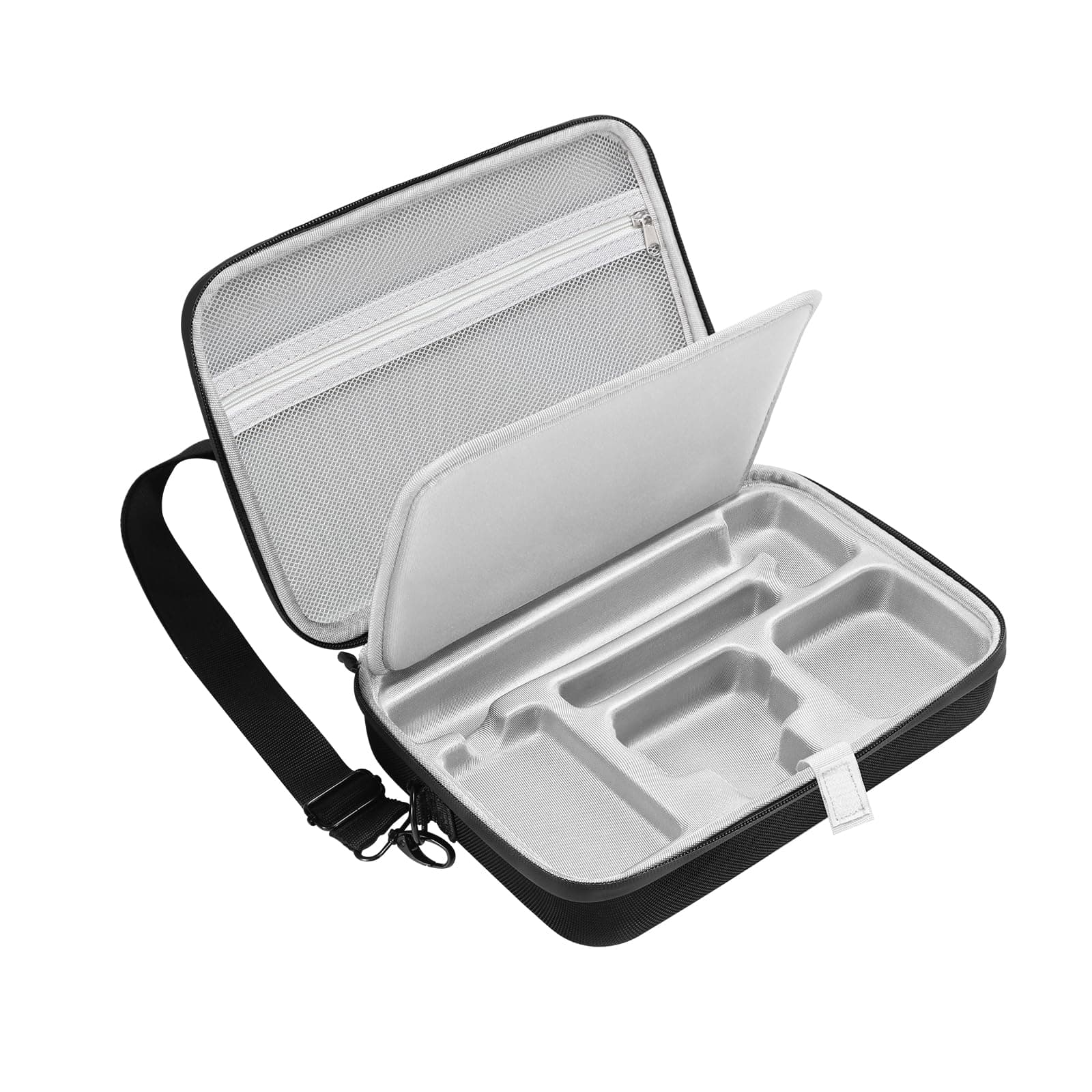 AMAZEAR Carrying Case for DJI Osmo Action 5 Pro,DJI Action5 Pro Accessories Protector Compact Hard Carry Bag Portable for Travel, Compatible with Action 3, Action 4 Camera, Black