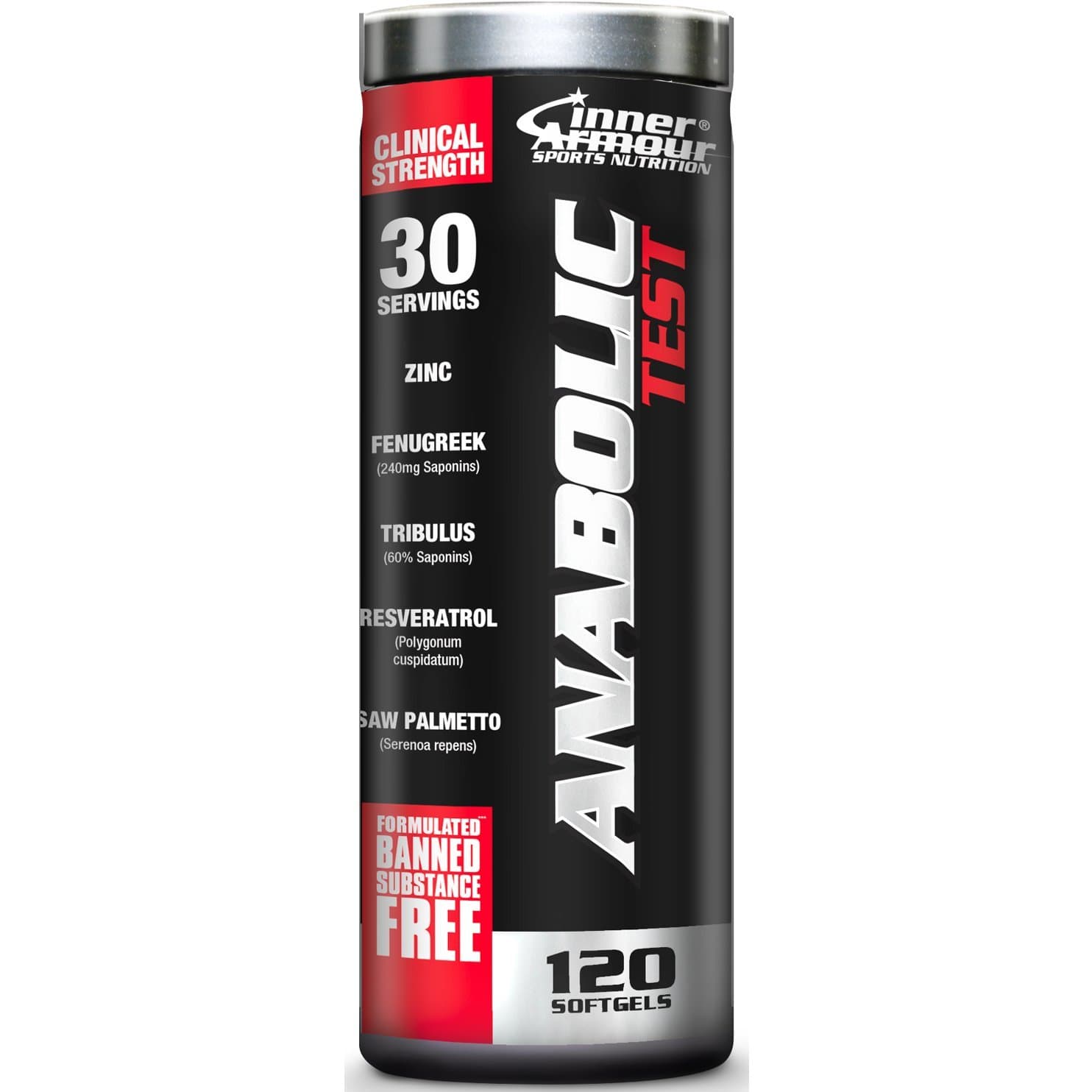 Inner Armour Blue Anabolic Test - 120 Capsules