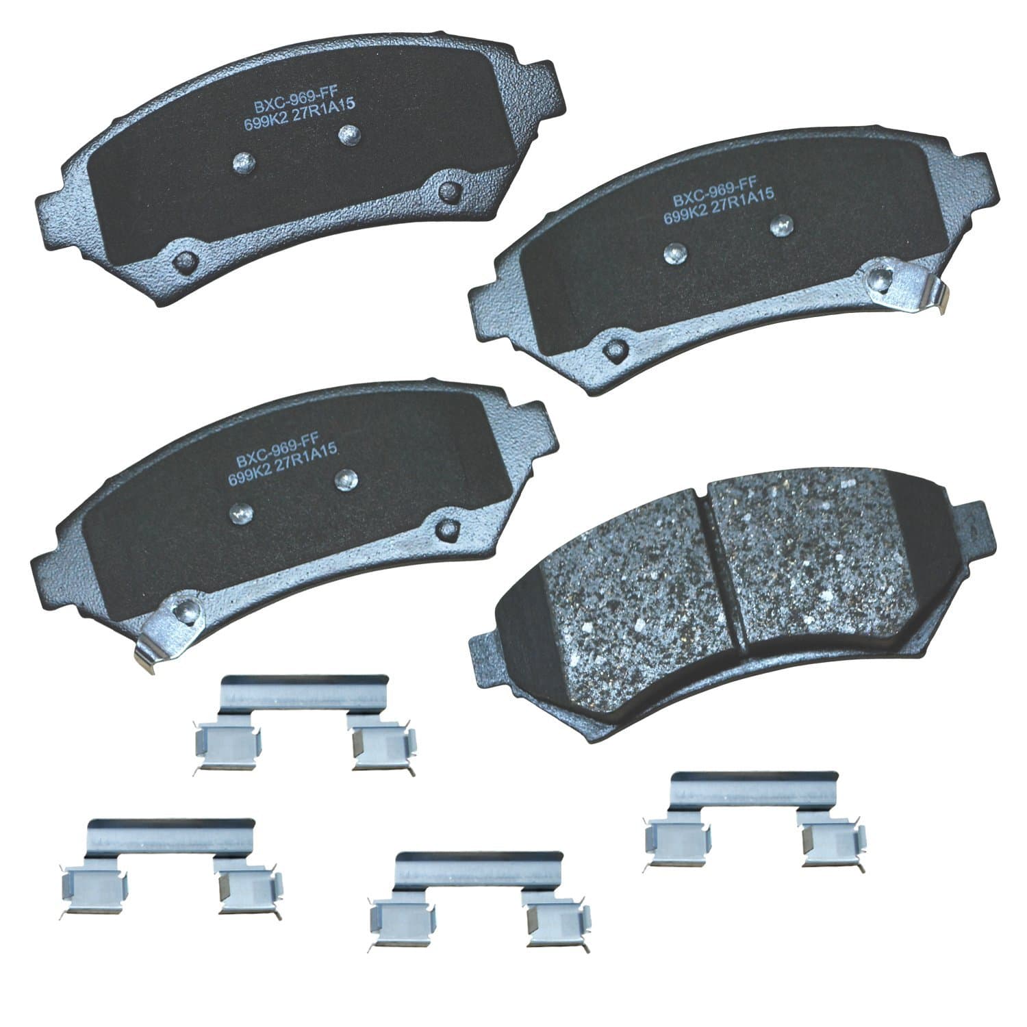 Bendix Premium SBC699K2 Ceramic Front Brake Pads for Buick LeSabre 2005-2004