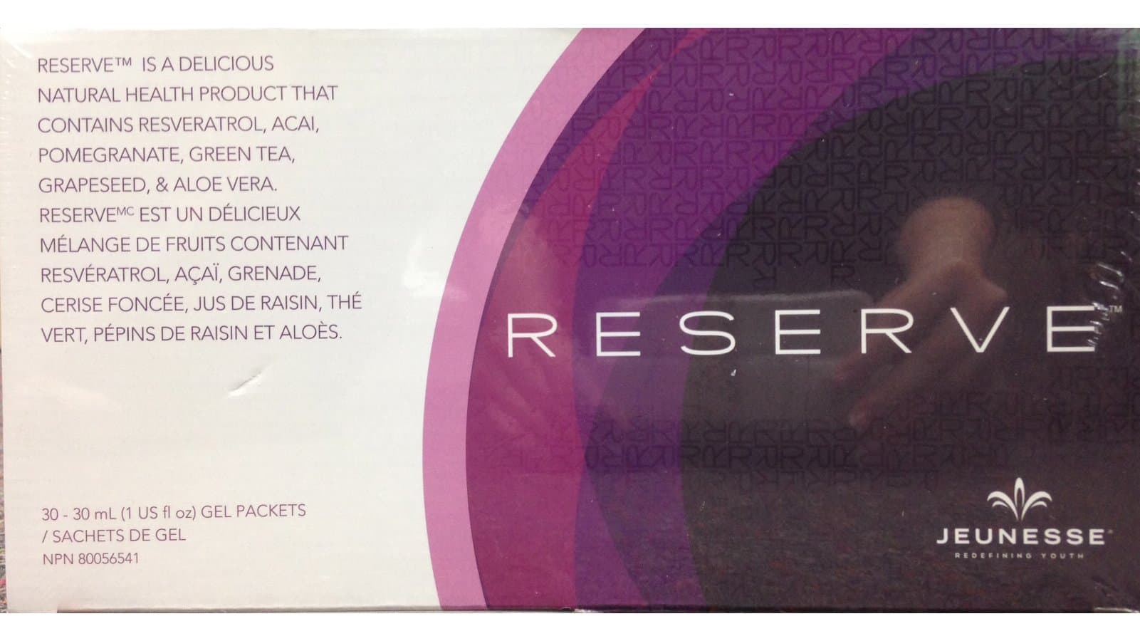 2 Boxes Jeunesse Global Reserve™ 30 Gel Packets