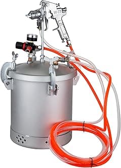 VEVORPaint Tank 10L Pressure Pot Paint Sprayer 2.5 Gallon Pressure Spray Gun Regulator