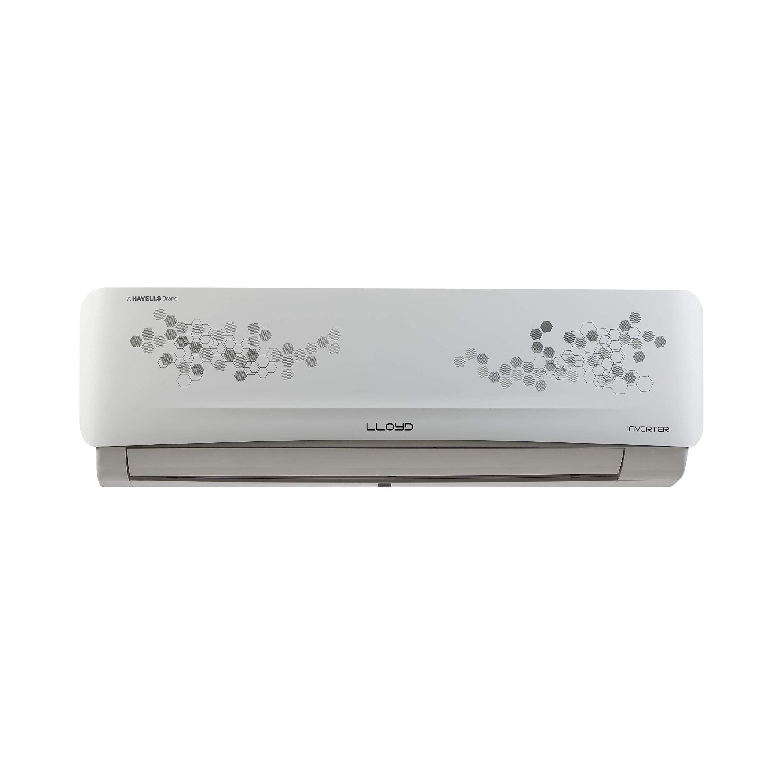 Lloyd 1.0 Ton 5 Star Inverter Split AC (Copper, Anti-Viral & PM 2.5 Filter, 2021 Model, GLS12I56WRBP, White)