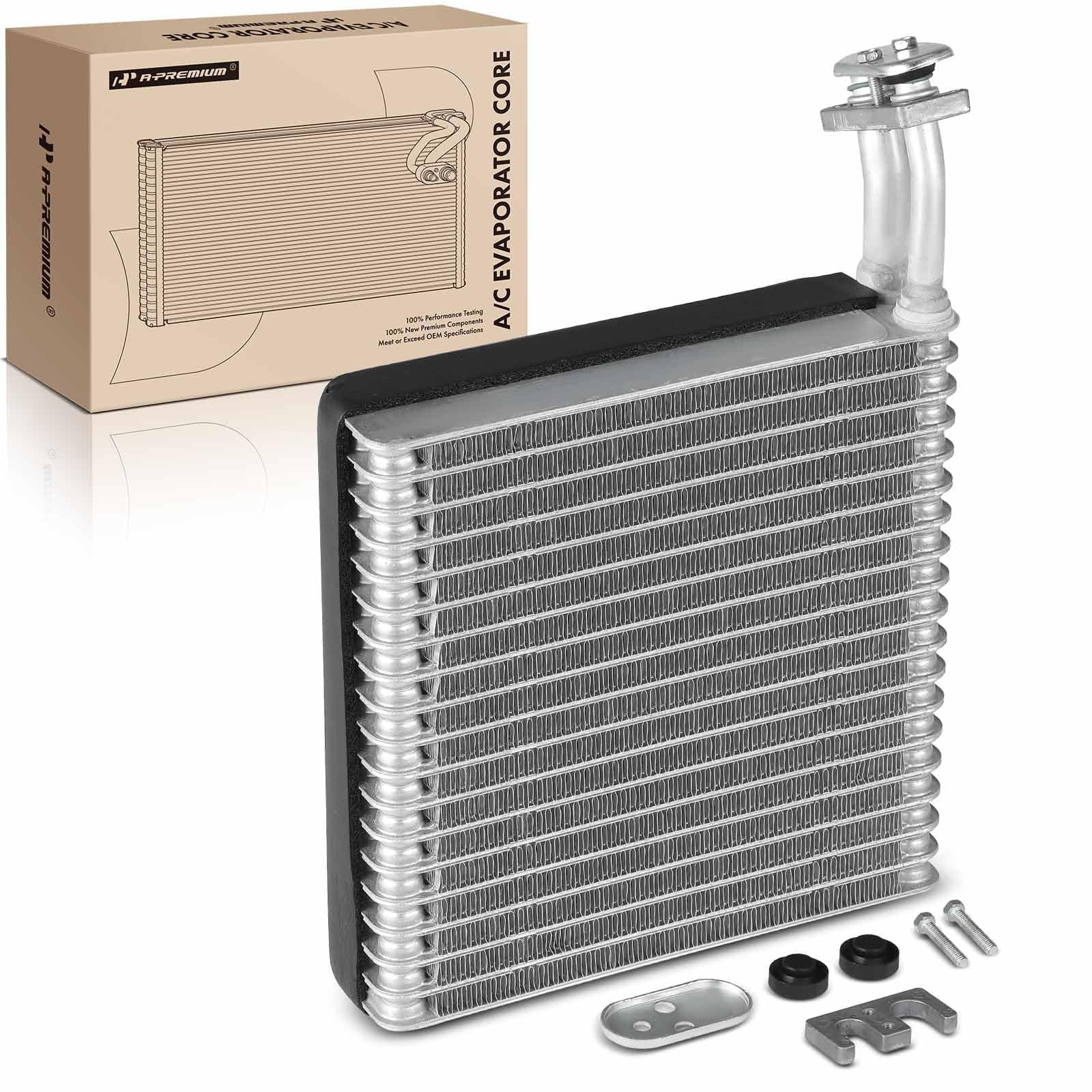 A-Premium Front A/C Evaporator Core Compatible with Dodge Nitro 2007-2011, Jeep Liberty 2008-2011, with Pressing Plate