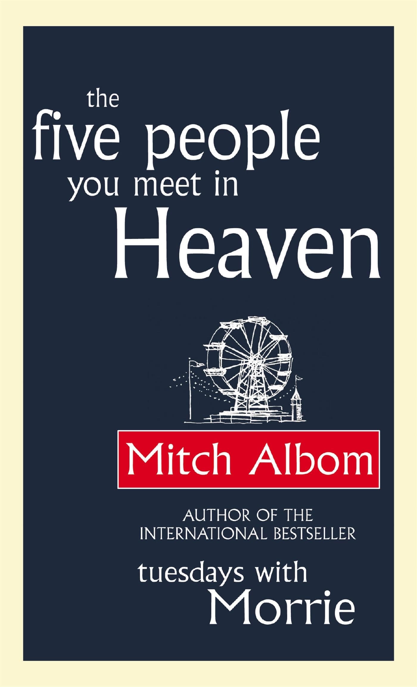FIVE PEOPLE YOU MEET IN HEAVEN (A FORMAT)