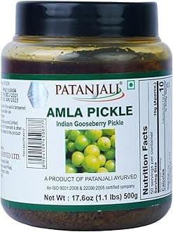 PATANJALI AMLA PICKLE (INDIAN GOOSEBERRY) 500GM