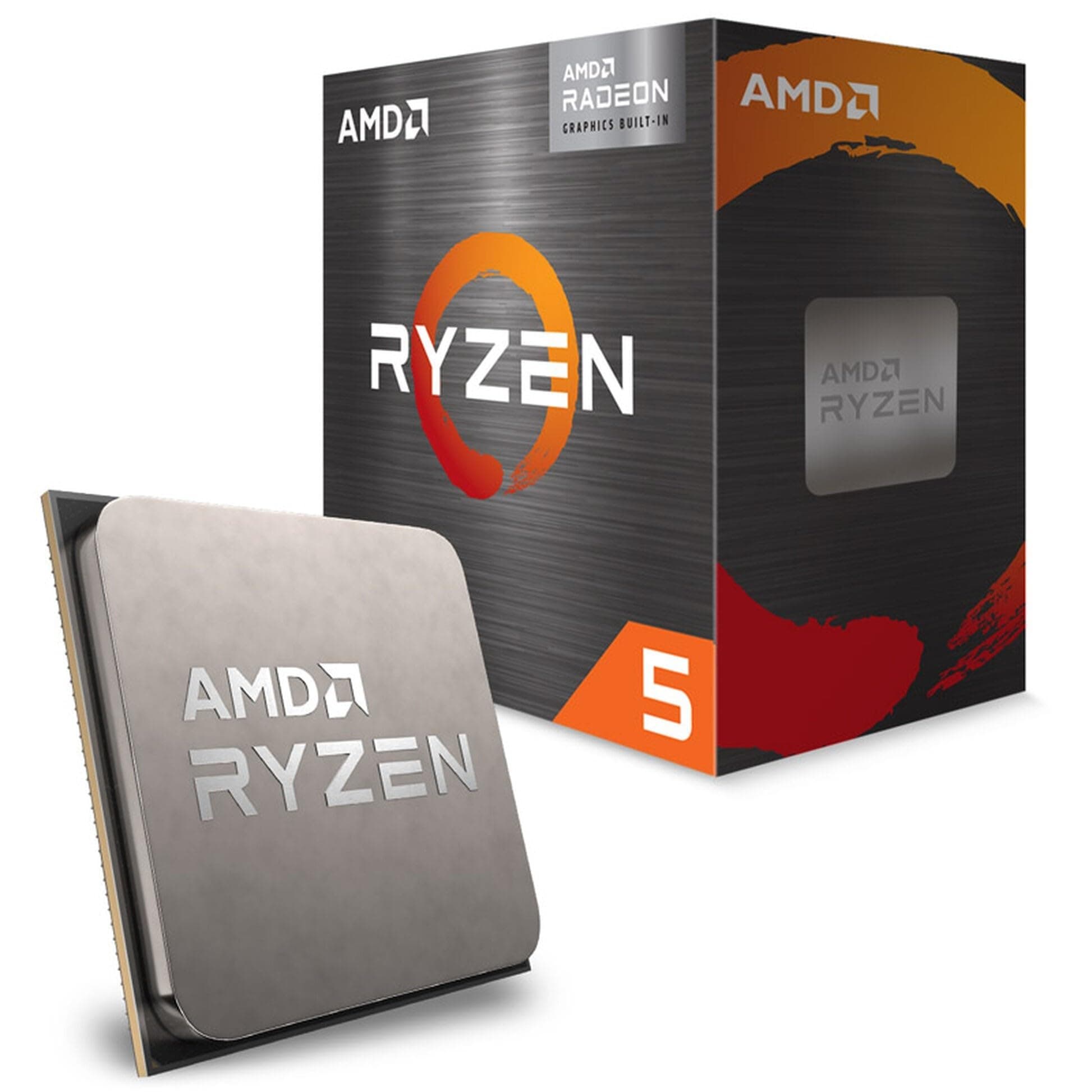 AMD Ryzensets 5 5500GT Processor (integrated Radeon graphics, 6 Cores/12 Threads , 65W TDP, Socket AM4, Cache 19Mb, up to 4,4 GHz max boost frequency, Wraith Stealth cooler)