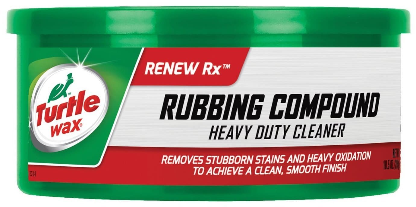 Turtle Wax Rubbing Compound heavy duty cleaner, 1 pack