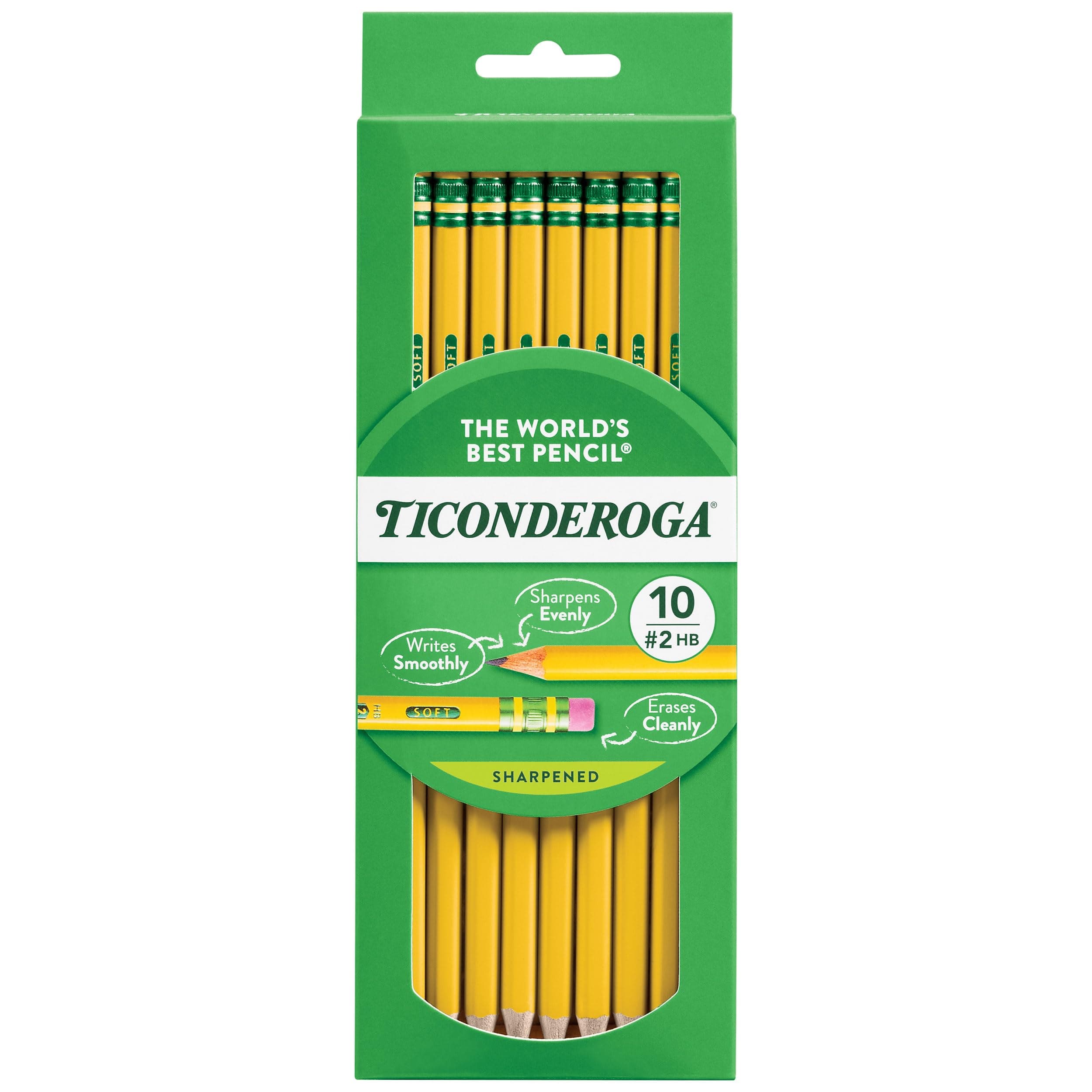 Dixon Ticonderoga 10-Count #2 Pencil