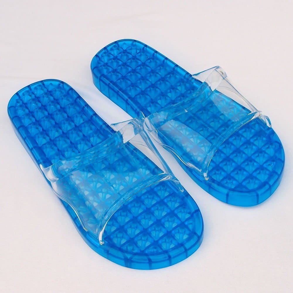 Acupressure Message House Slippers (blue)
