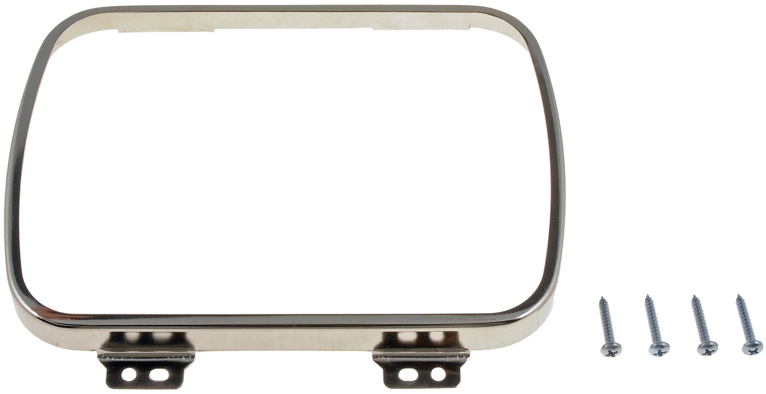 Dorman 42407 Rectangular Headlamp Retaining Ring With 4 Retaining Screws - Steel Universal Fit