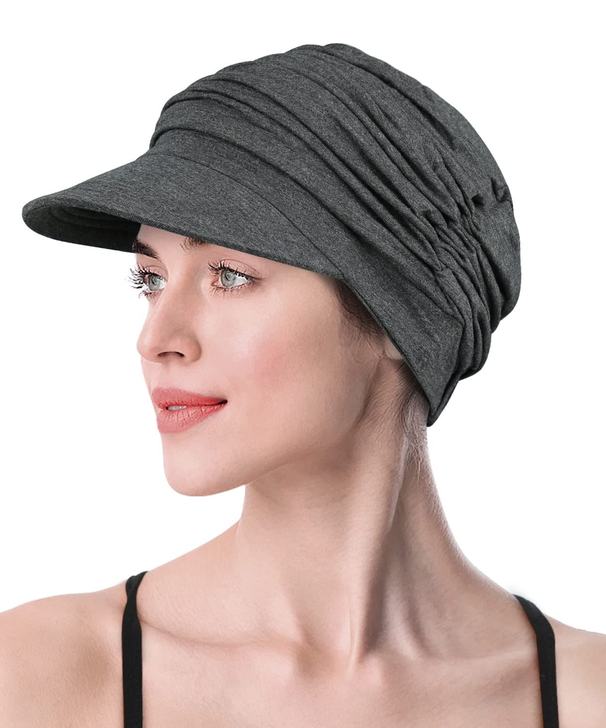 Soft Bamboo Baseball Cap for Chemo Women