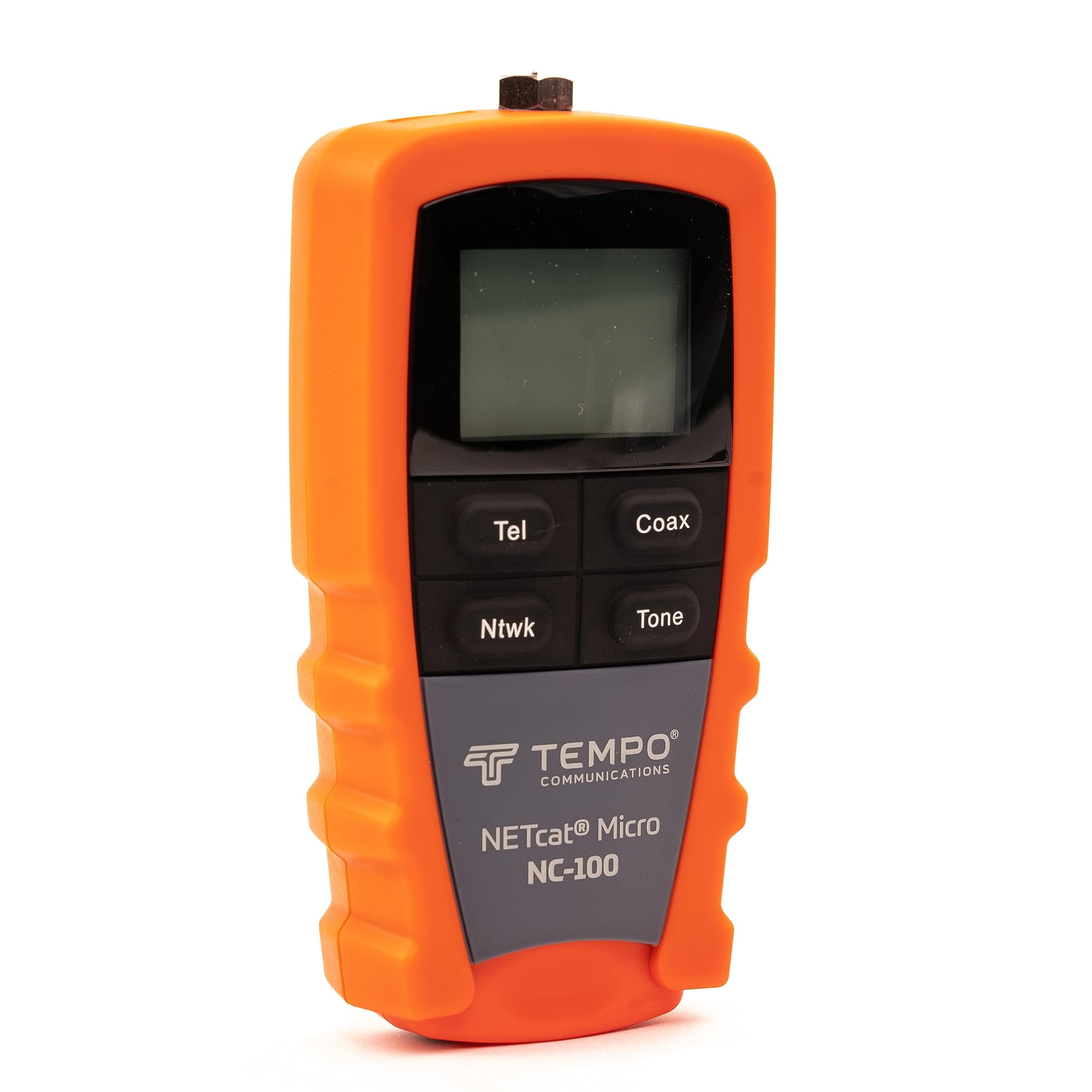 TEMPO NC-100 NETcat Micro Wiring Test Tool, Ethernet Coax Testing, Digital Cable Tester for Voice, Data, Video, Coax, Ethernet (NC-100)