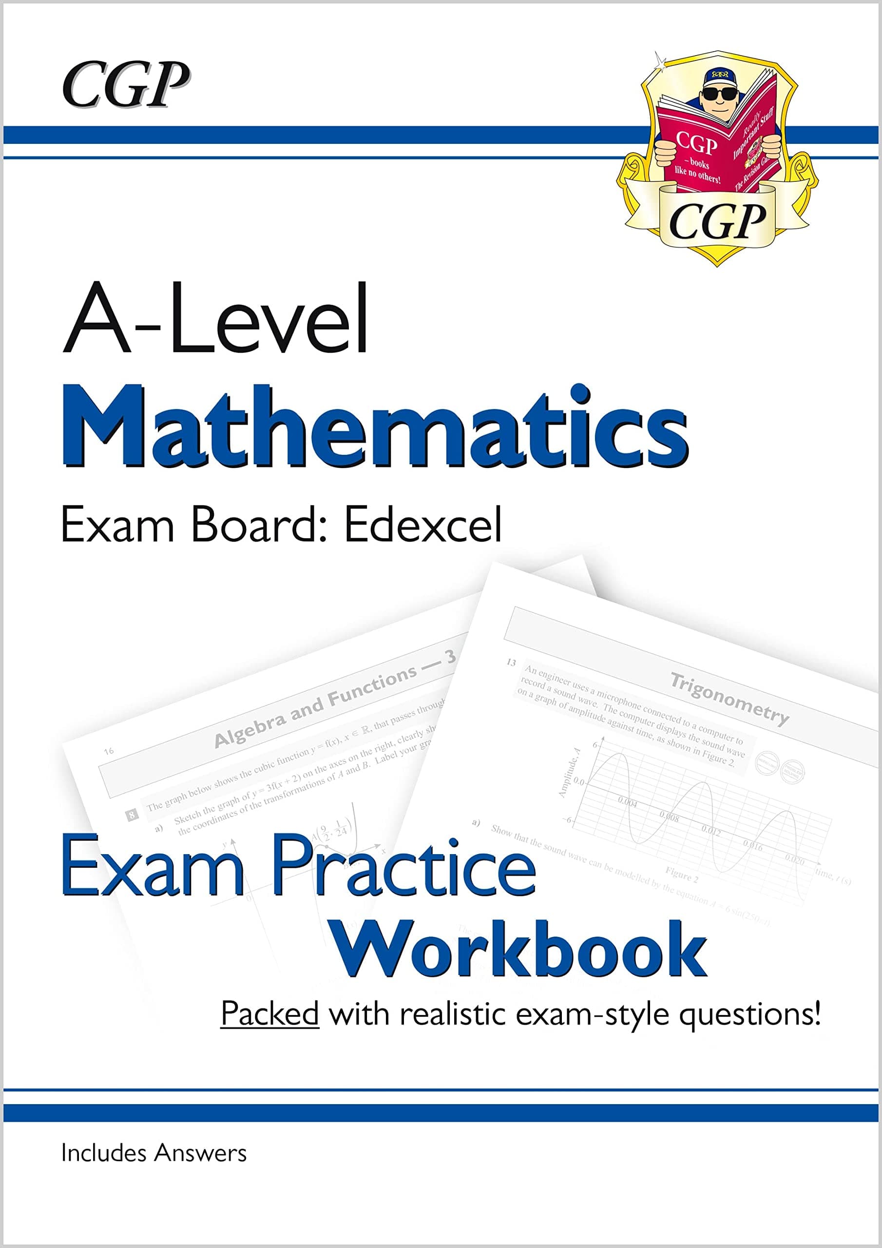 A-Level Maths for Edexcel: Year 1 & 2 Exam Practice Workbook