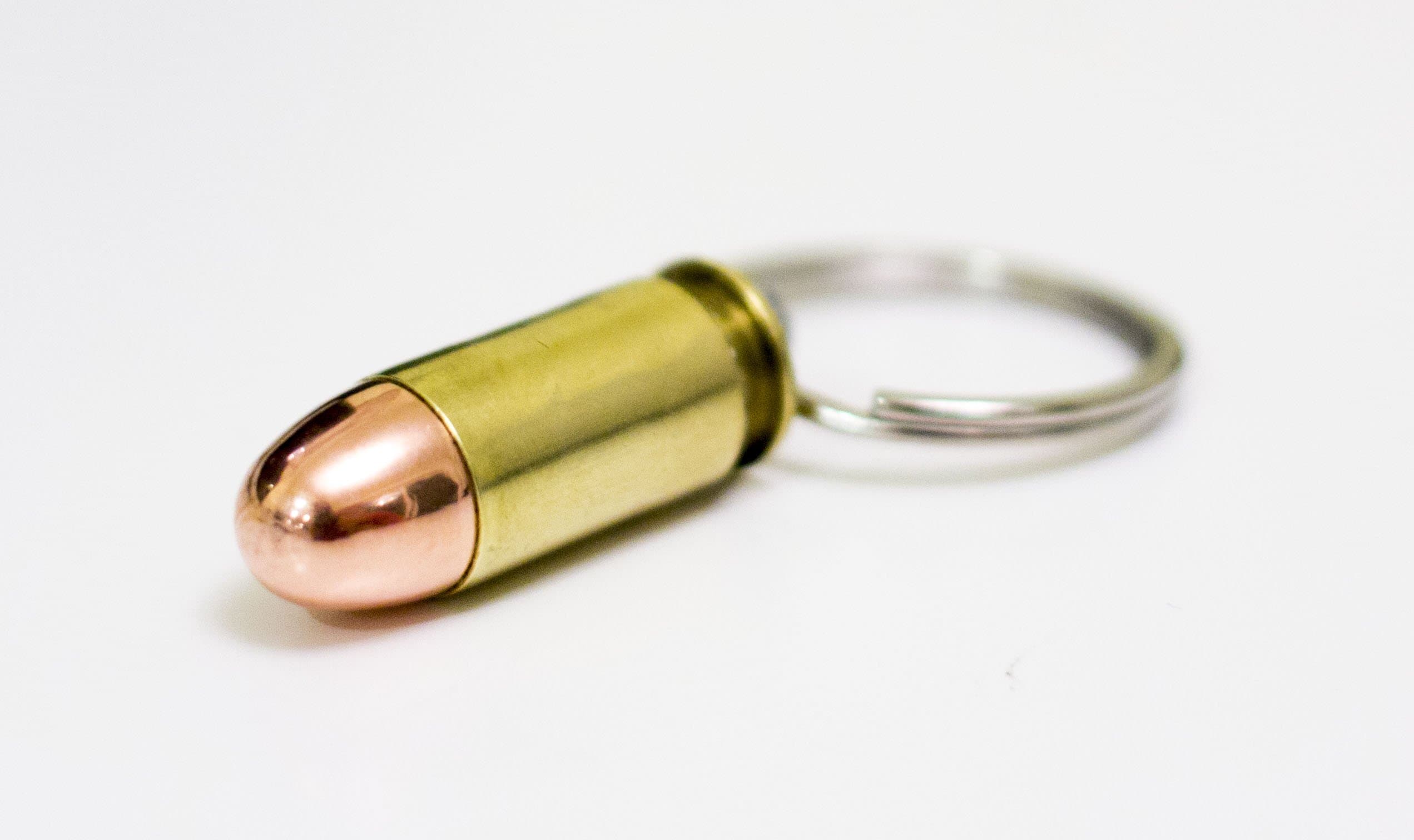 45 ACP Bullet Keychain - Military,