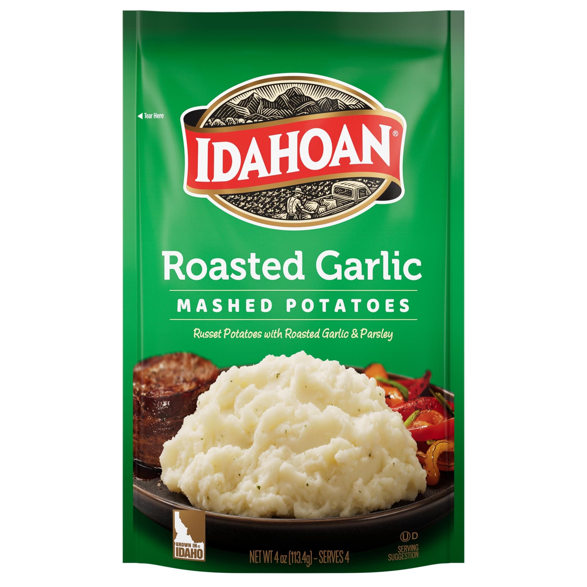 Mashed Potatoes - Roasted Garlic - 4oz