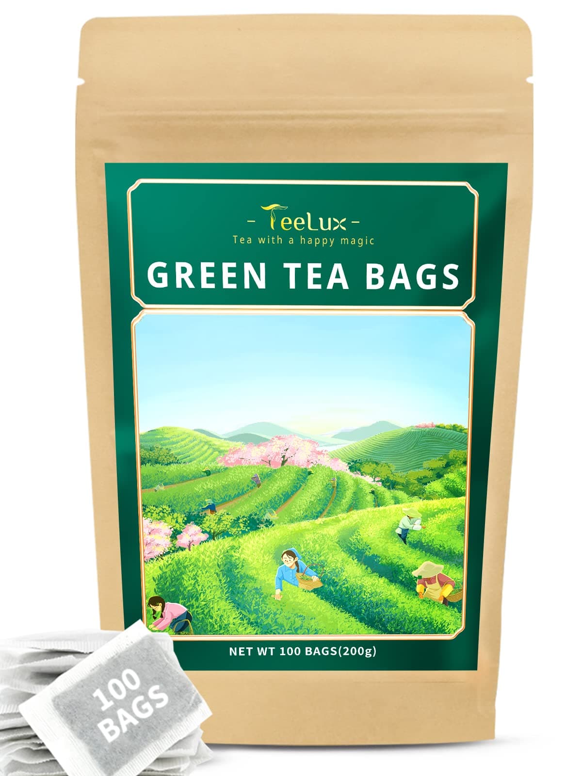 Green Tea Bags