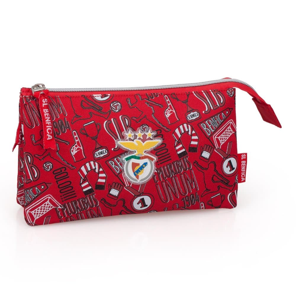SLB Benfica Official Triple Pencil Case