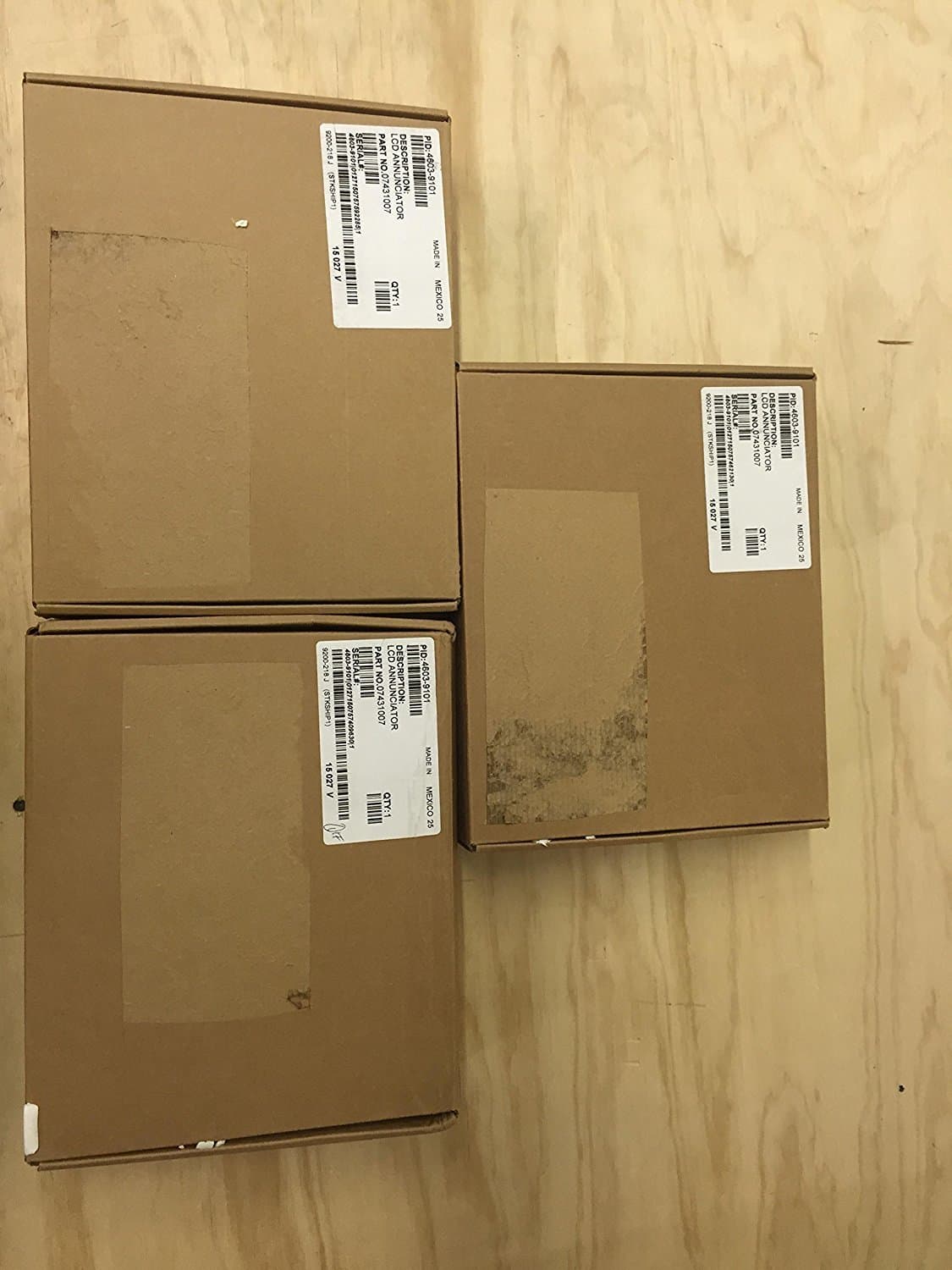 4603-9101 - LCD Annunciator Display with Beige Trim