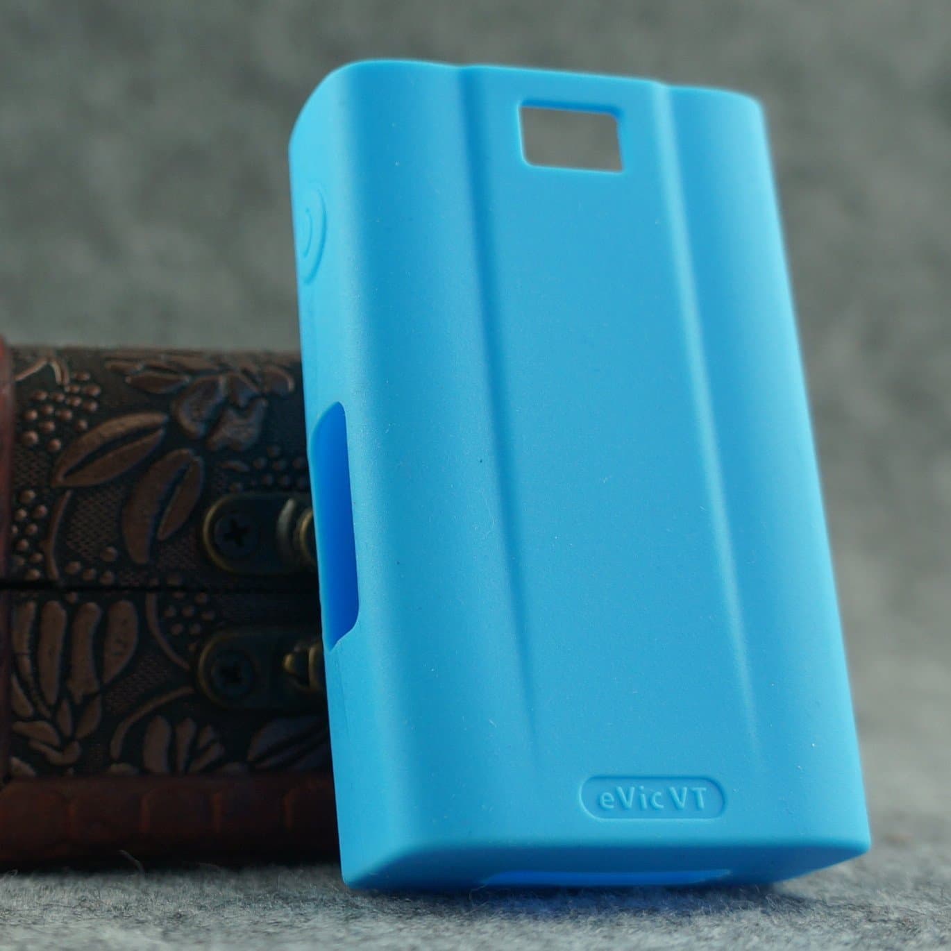 Silicone Case for eVic VT cover wrap skin (light blue)