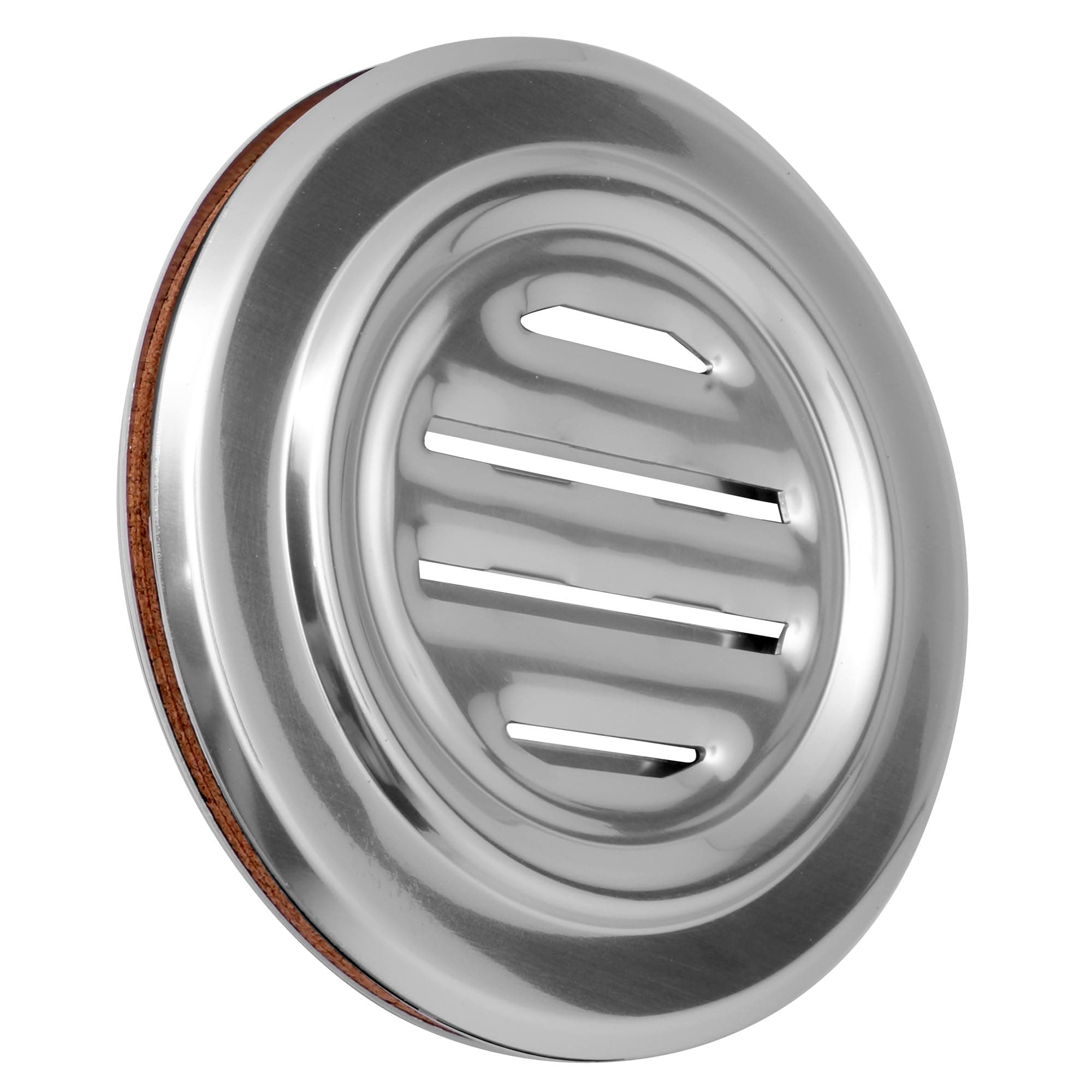 CRL Bright Anodized Finish Aluminum No-Draft Speak-Thru