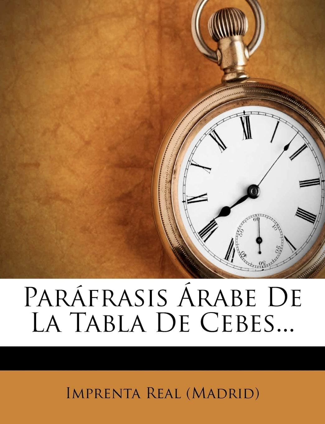 Paráfrasis Árabe De La Tabla De Cebes...