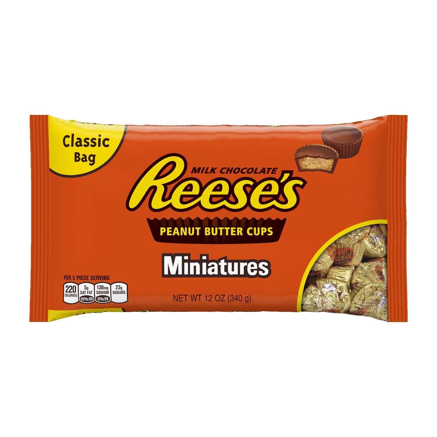 Hershey's Reese's Peanut Butter Cups Miniatures 340g