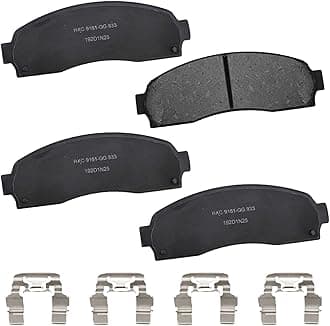 Bendix Premium SBC833 Ceramic Front Brake Pads for Select Models Ford Explorer, Explorer Sport, Sport Trac, Ranger, Mazda B2300, B3000, B4000, Mercury Mountaineer