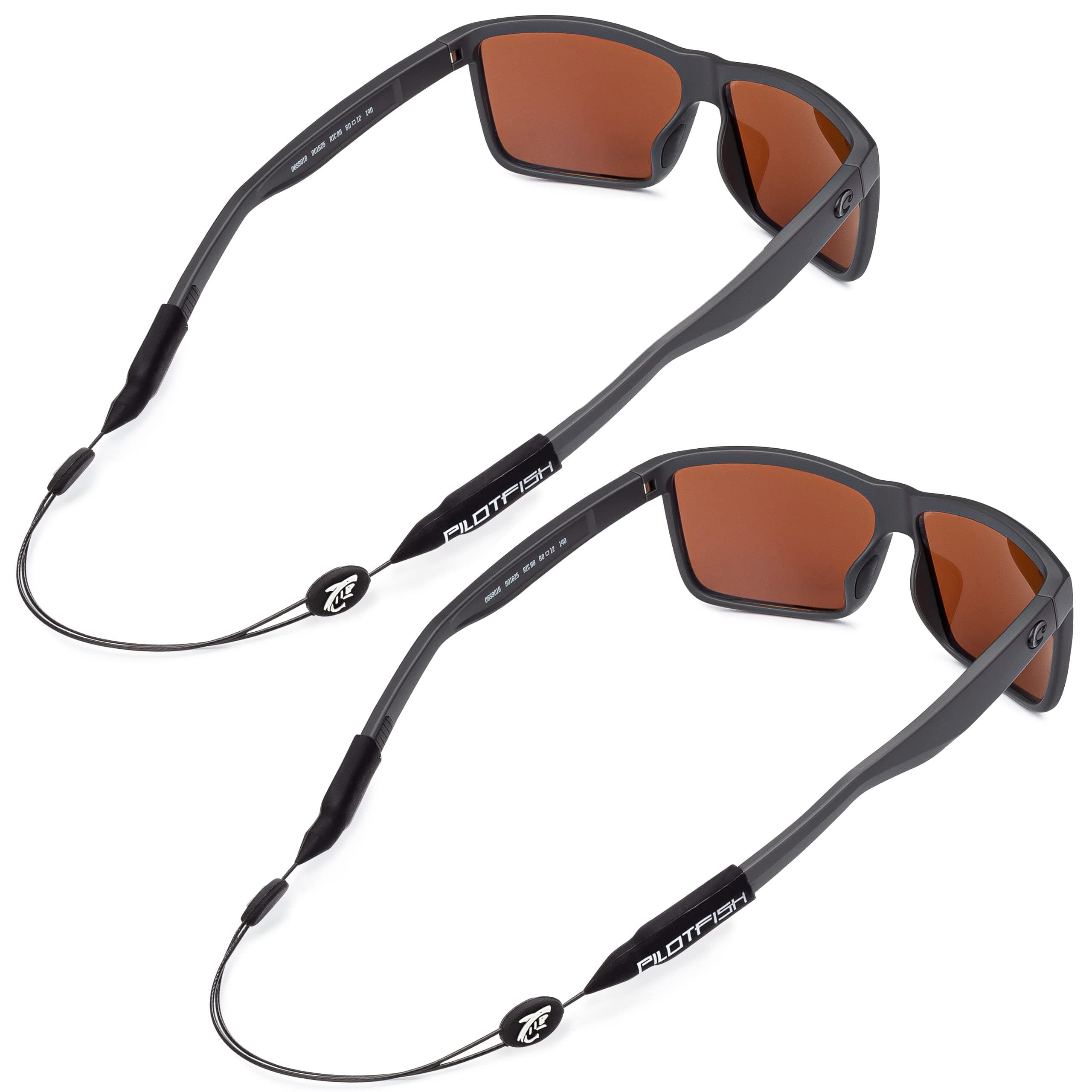 Pilotfish No Tail Adjustable Eyewear Retainer Cable Strap: Sunglasses, Eyeglasses, Glasses