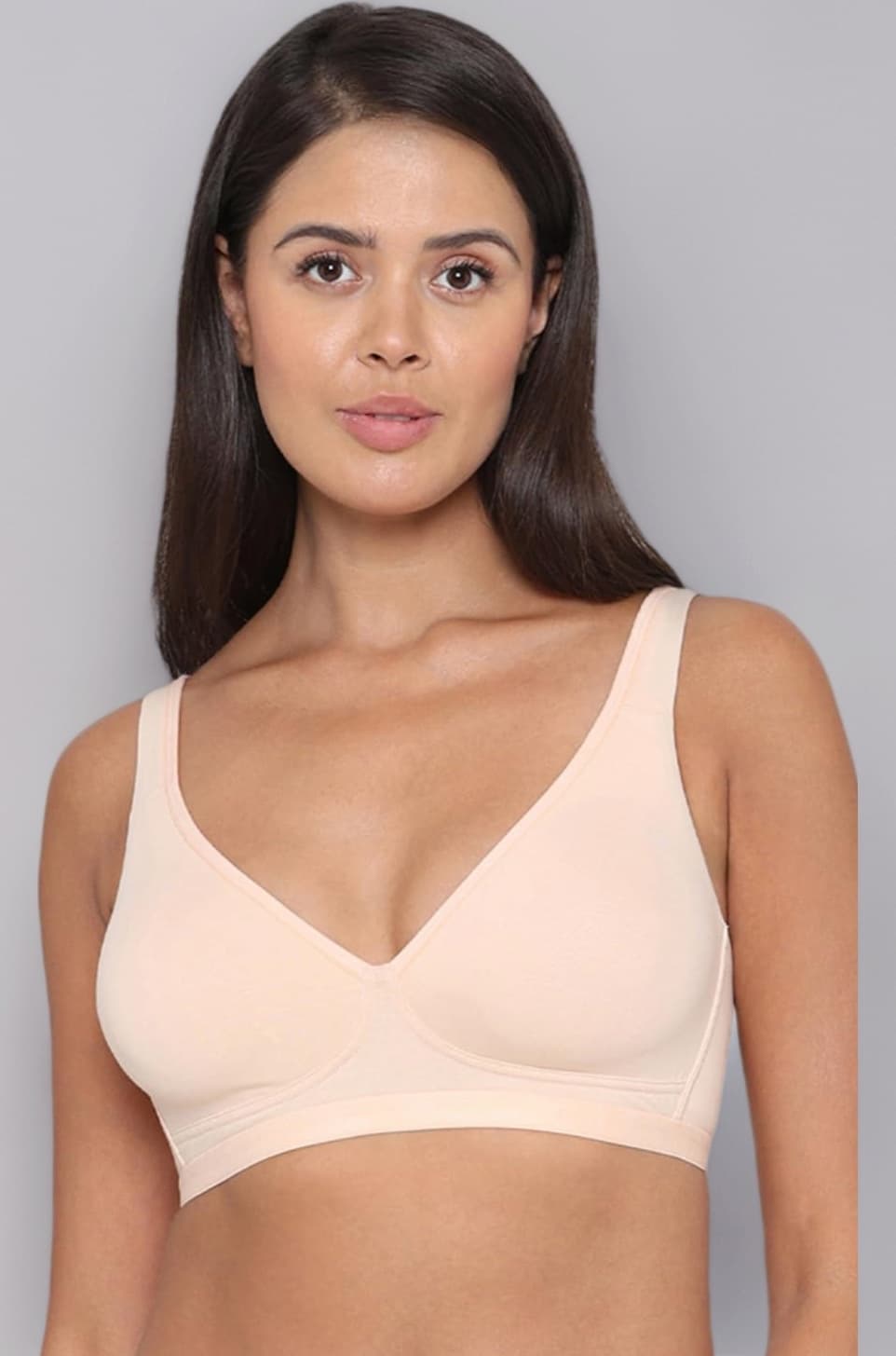 Women’s Basics Essentials|Non-Padded|Non-Wired|Full Cup|Everyday Wear|Cotton Blend|T-Shirt Bra