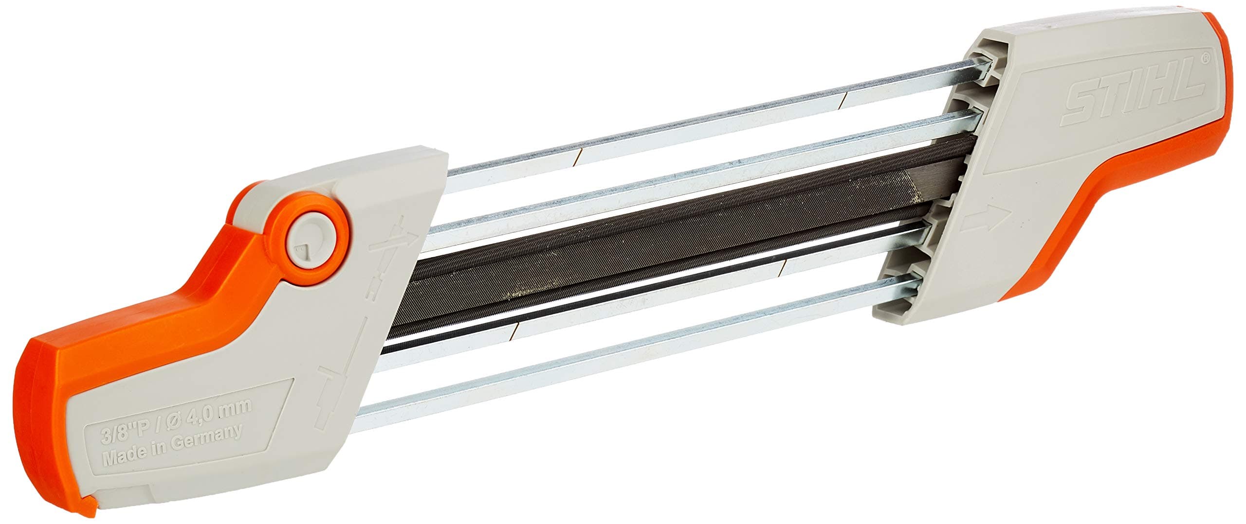 Stihl 56057504303 2-in-1 File Holder for Chainsaw Chain 3/8" P Ø 4 mm