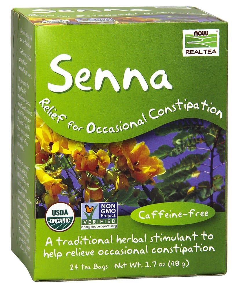 NOW Foods Senna Tea, 24-Count