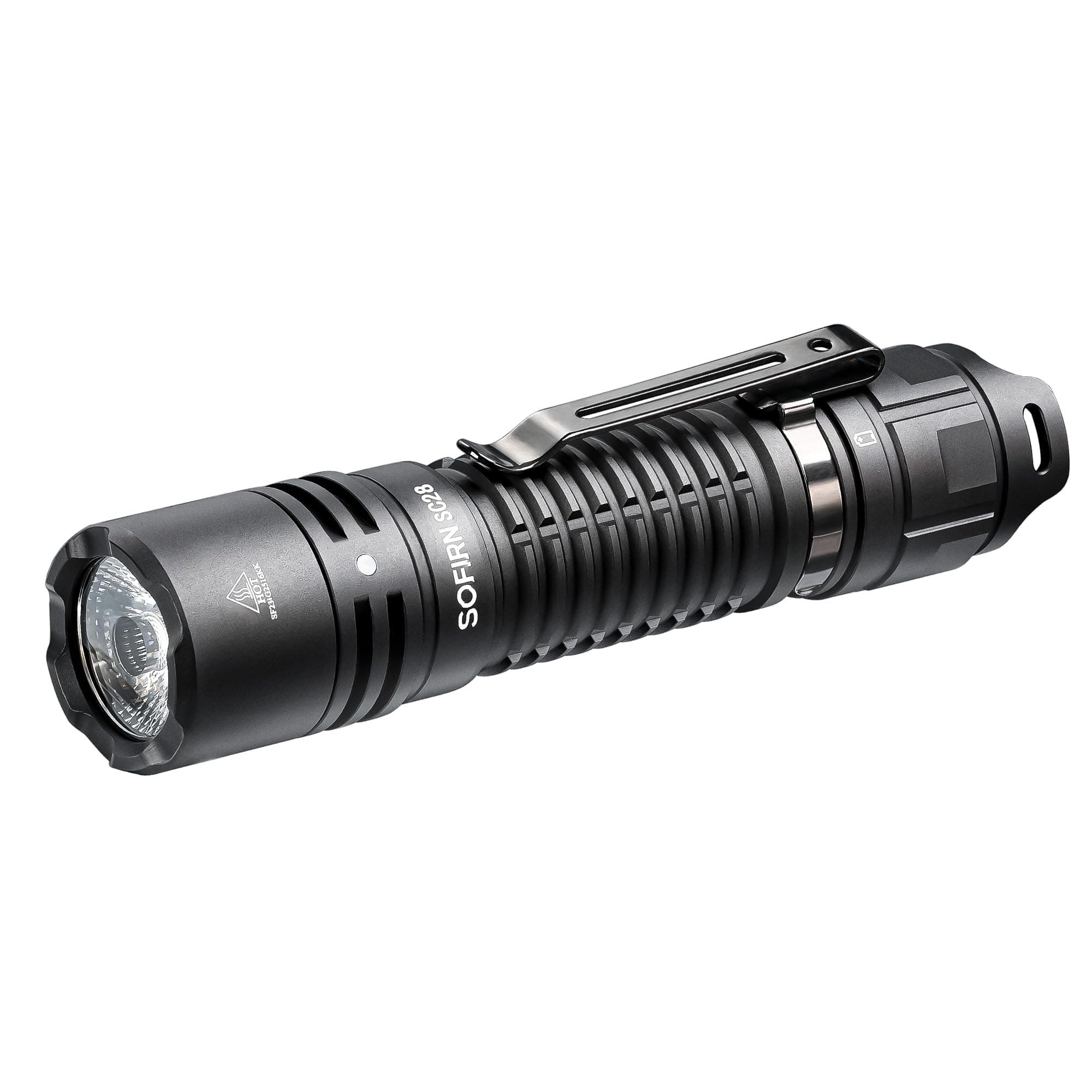 Sofirn SC28 Led Torch 2800 Lumens Super Bright Type C Rechargeable Torches Powerful Tactical EDC Flashlight with 3 User-Selectable Programs, for Outdoor and Indoor Activities (OUTFBASC28T)