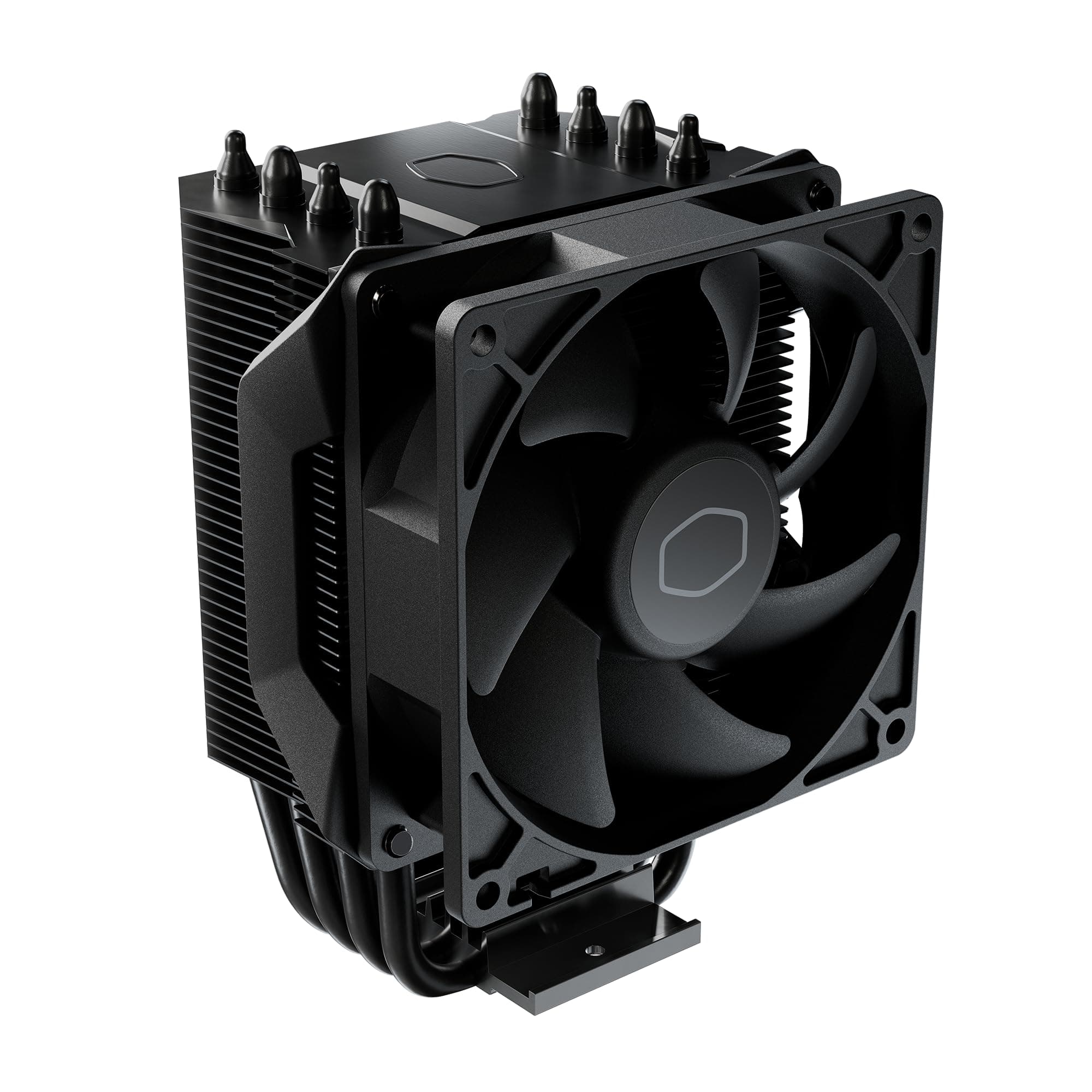Cooler Master Hyper 411 Nano CPU Air Cooler, SickleFlow 92 PWM Fan, 4 Copper Heat Pipes, 136mm Tall, Sleek Top Cover, AMD Ryzen AM5|AM4, Intel LGA 1851|1700 Brackets