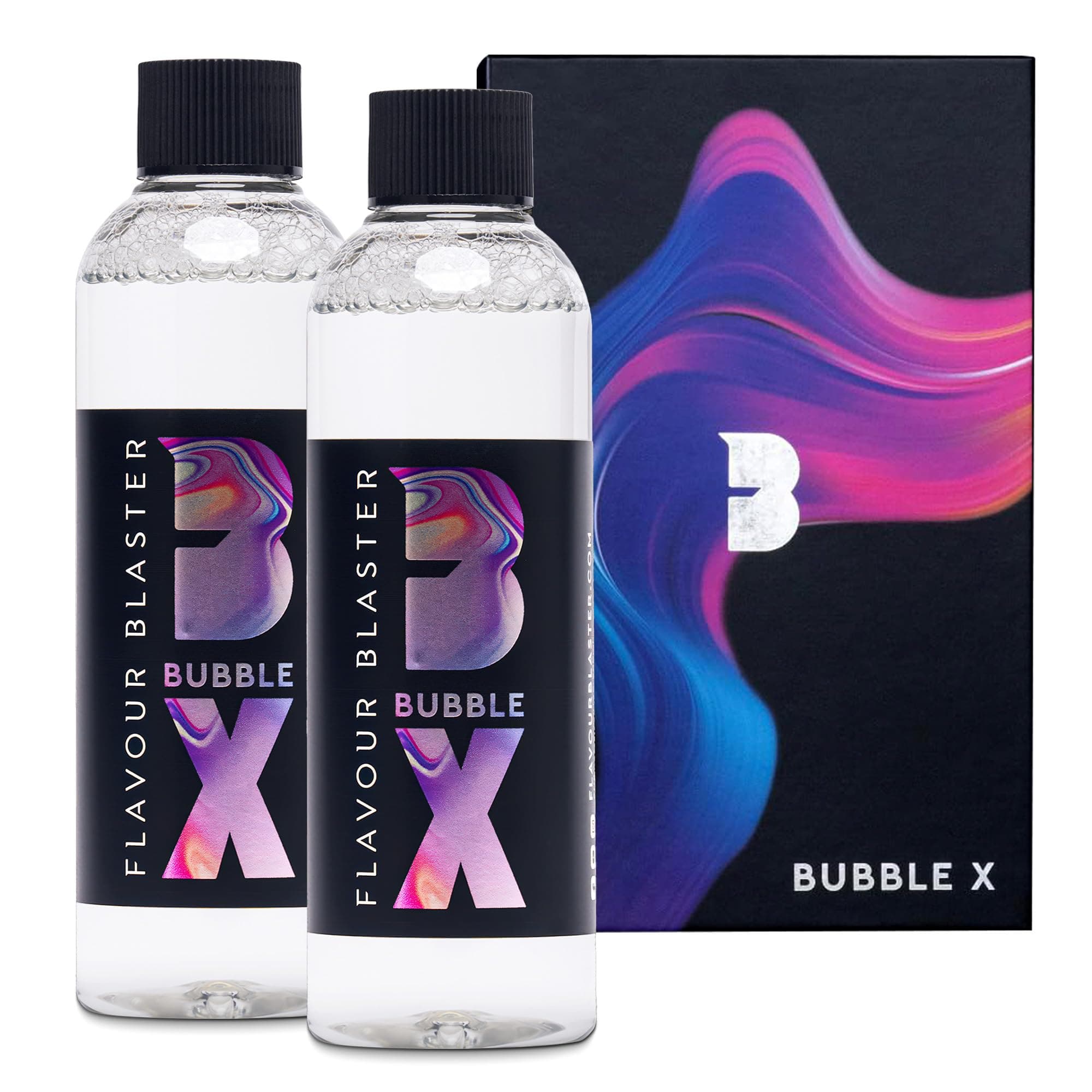 Flavor Blaster BUBBLEX 180ml (2 Pack) Flavor Blaster Pro 2 and Flavor Blaster Mini Cocktail Smoke Gun Aroma Bubbles