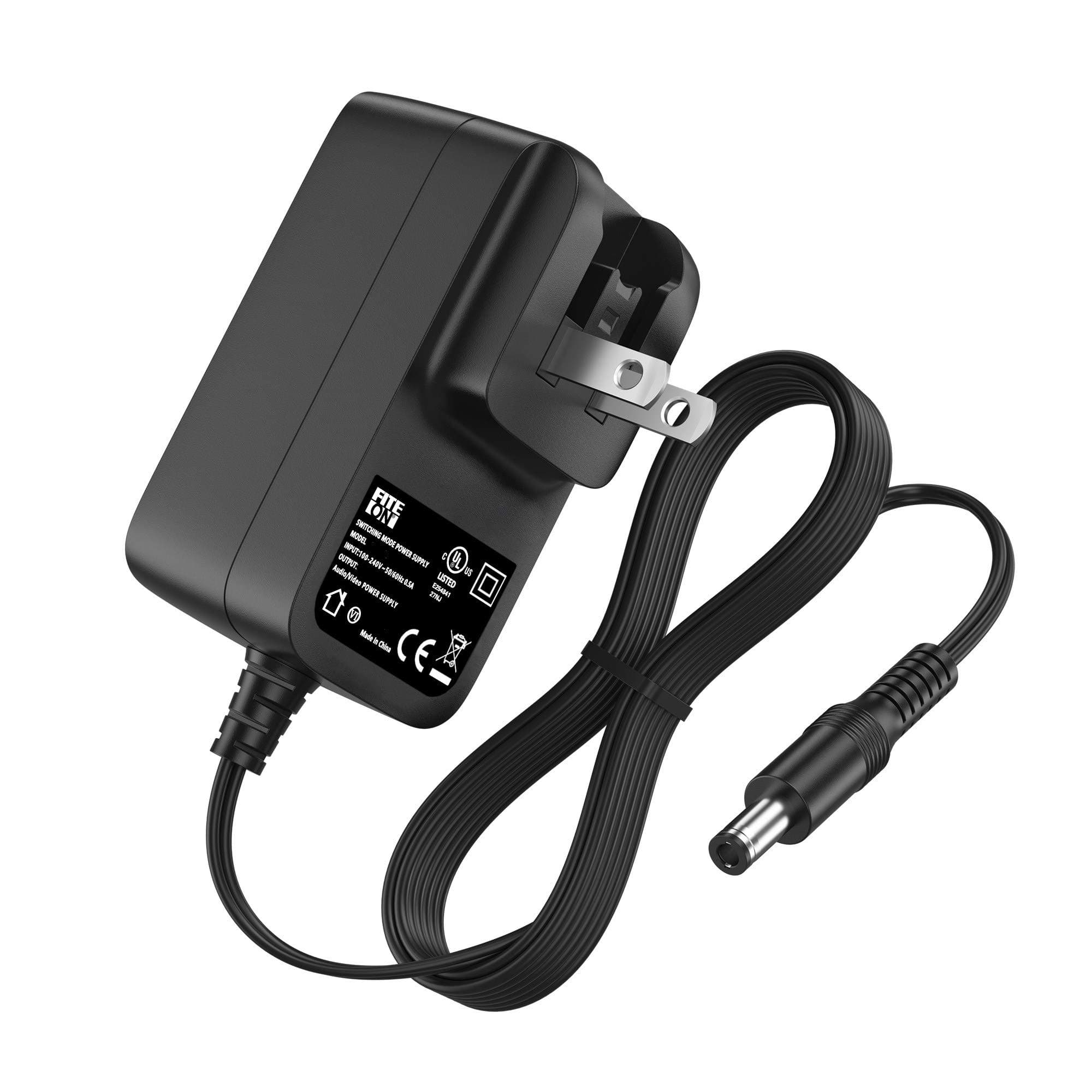 FITE ON 13.5V AC/DC Adapter Compatible with CEN TECH 5 in 1 Portable Power Pack Item 60703 Battery Power Adapter Charger UL Listed