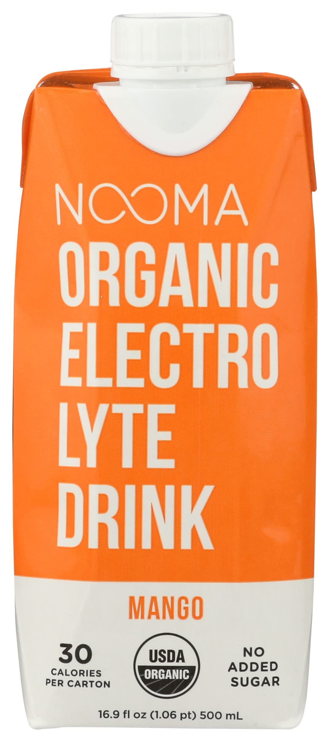 NOOMA Organic Electrolyte Drink, Mango, 16.89 Fluid Ounce