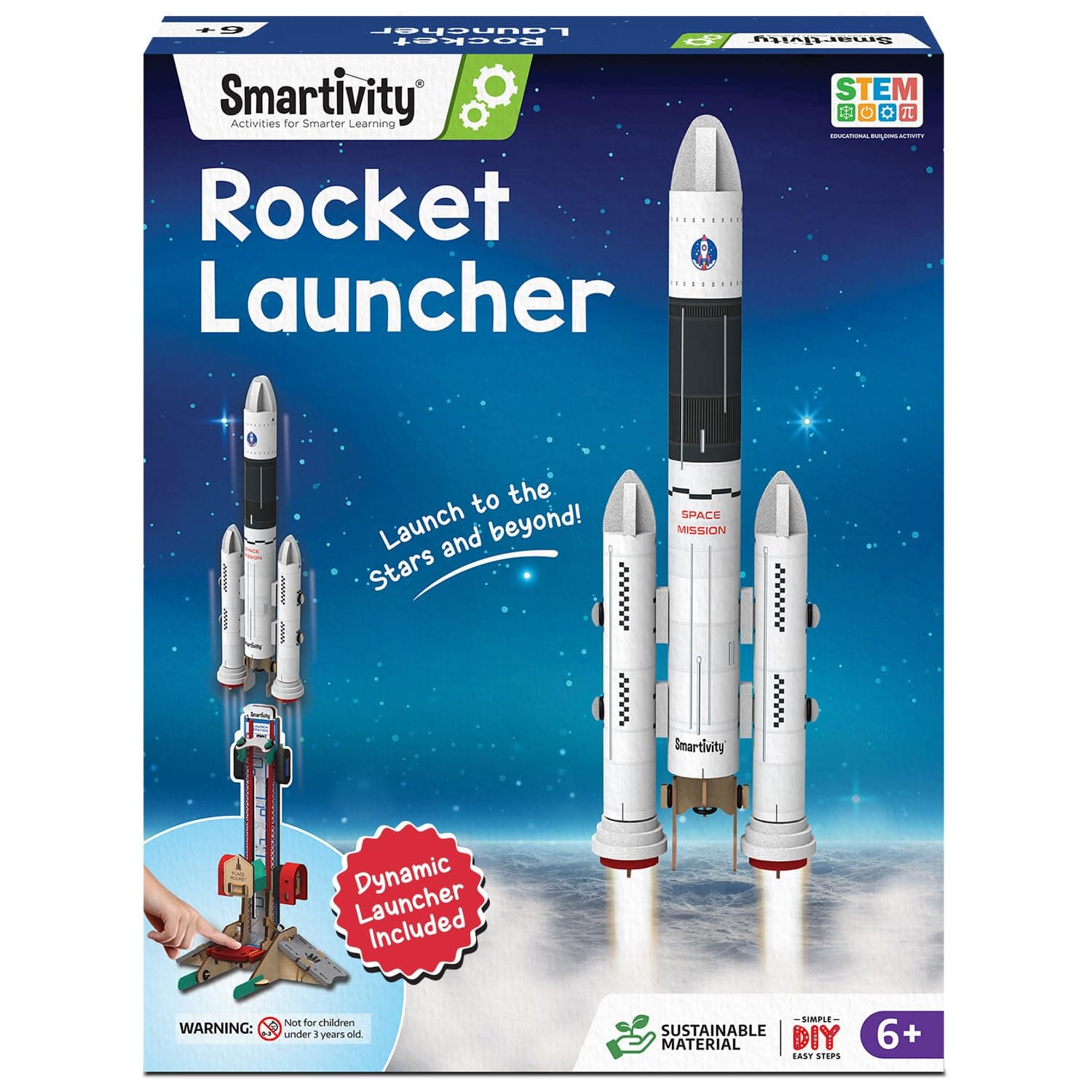 Rocket Launcher Kit for Kids 6 7, 8, 9, 10, 11, 12 Years Old | Build Your Own Rocket and Launcher | Birthday Gifts for Boys & Girls | DIY STEM Science Toy for Kids 6-12 Years-Multicolor