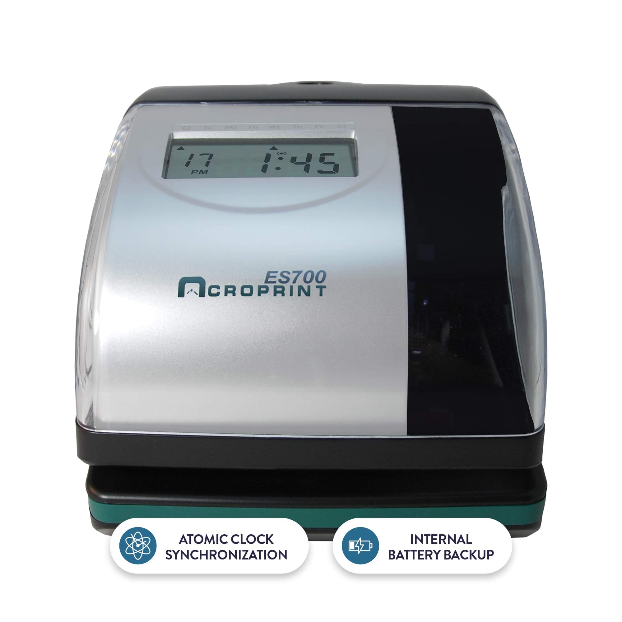 AcroprintElectronic Time Recorder, Accommodates Right or Left-Hand Time Cards, Selectable Hour Format (RM500)