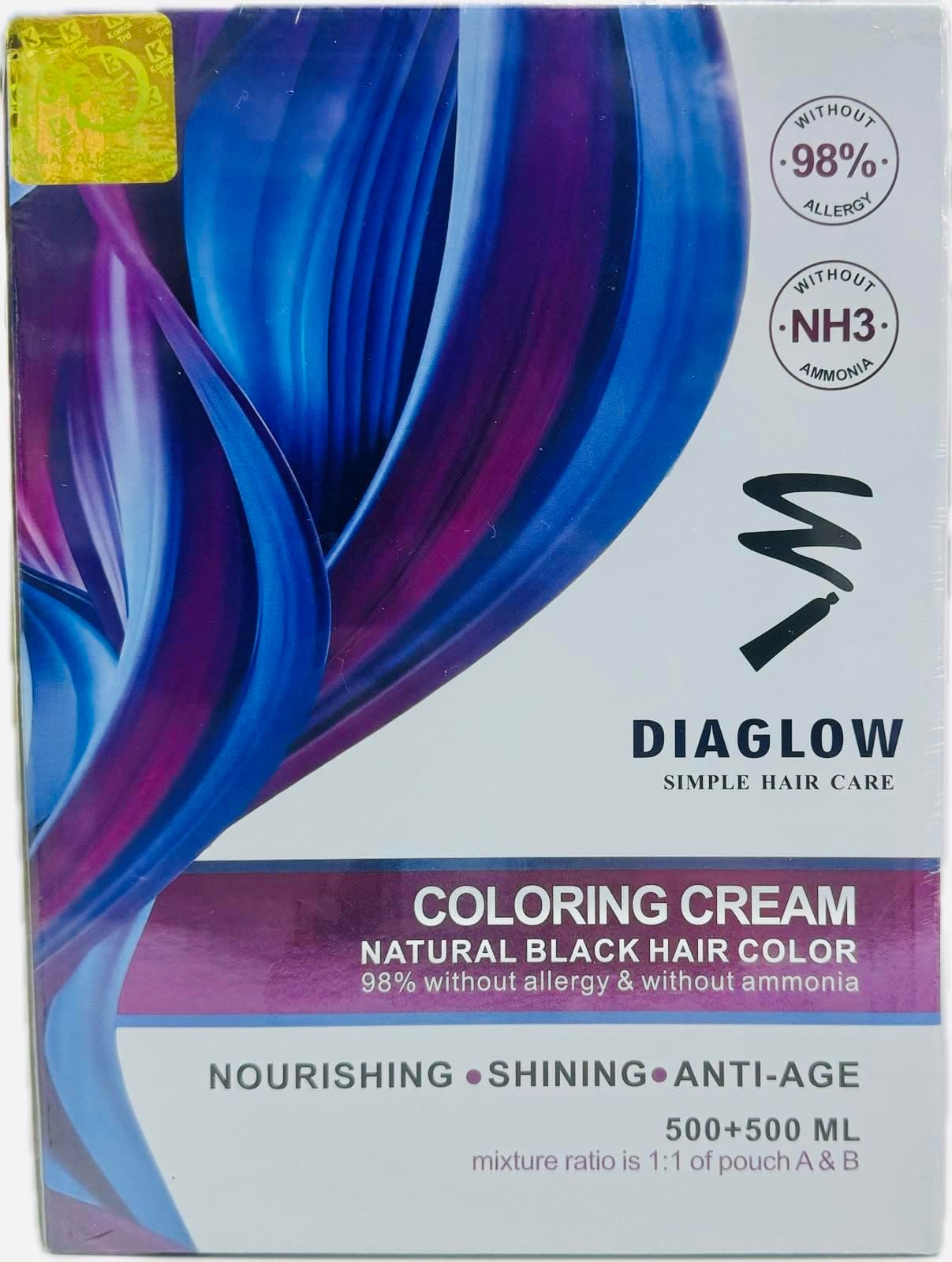 ING Hair Coloring Cream