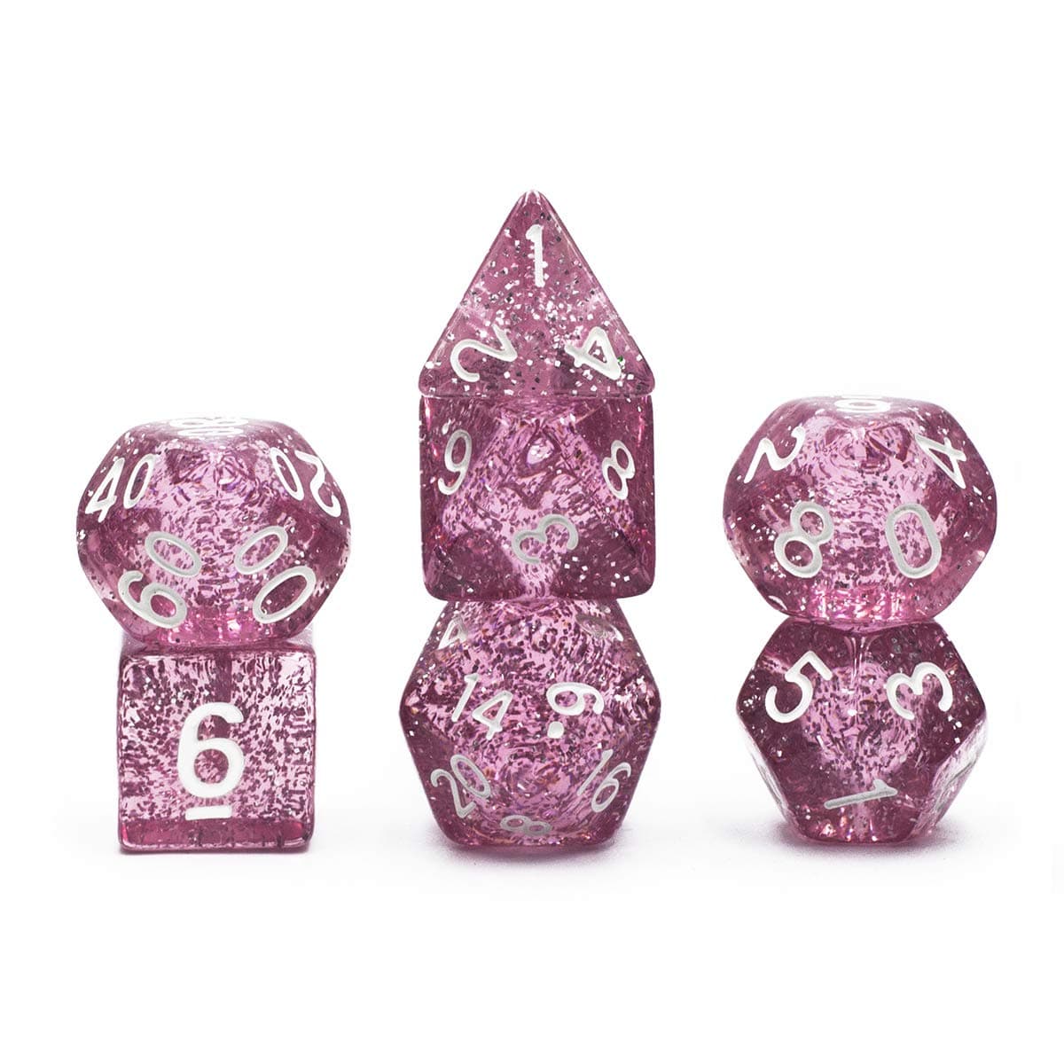 Polyhedral DND Dice Sets 7-Die Dice for Dungeons and Dragons Pathfinder DND RPG MTG Table Gaming Dice Dungeons and Dragons DND RPG MTG Table Games