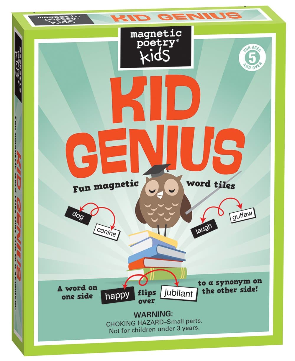 Kid Genius: Magnetic Poetry Kit
