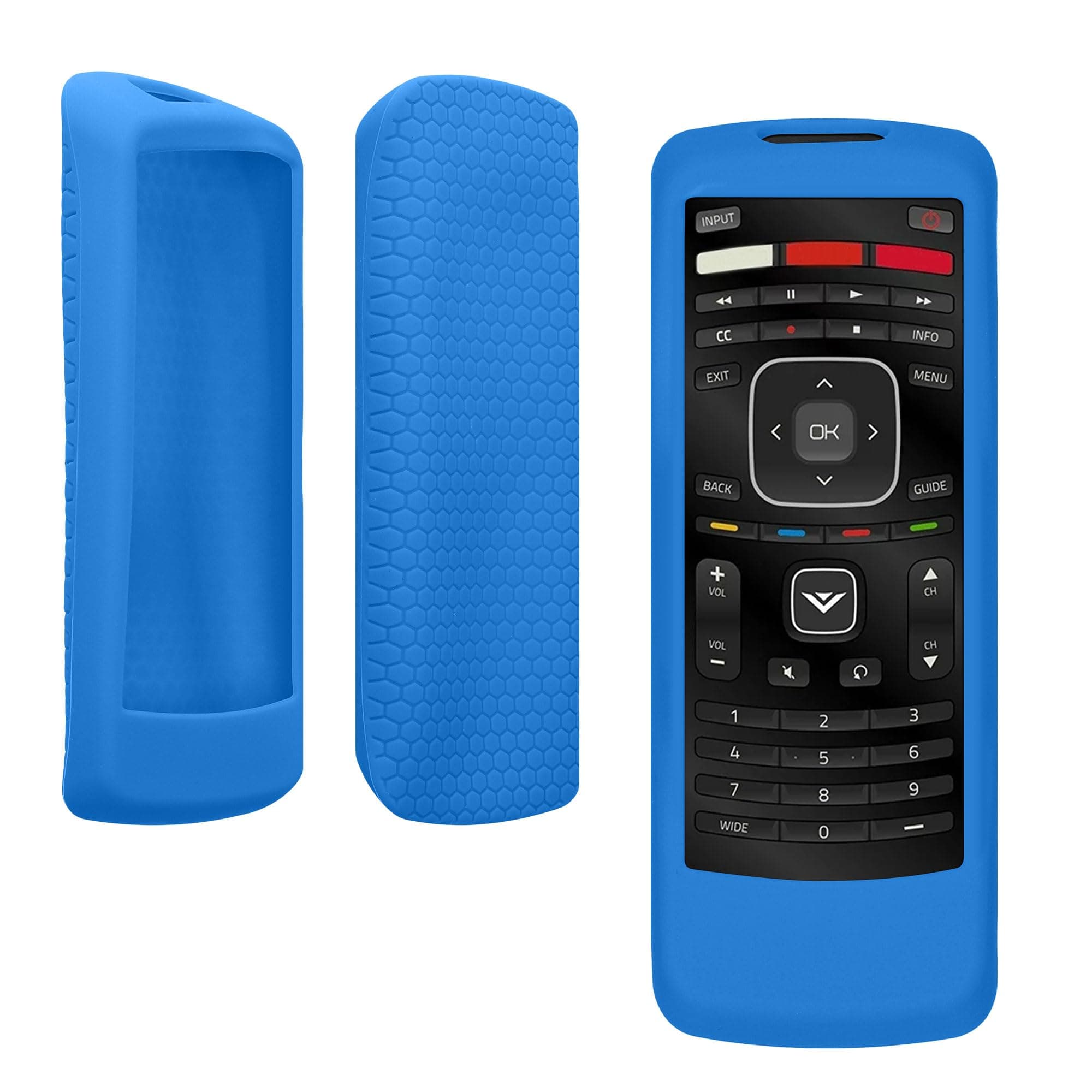 Case Compatible with VIZIO XRT112 Remote Case - Soft Silicone Cover for Remote Control - Dark Blue