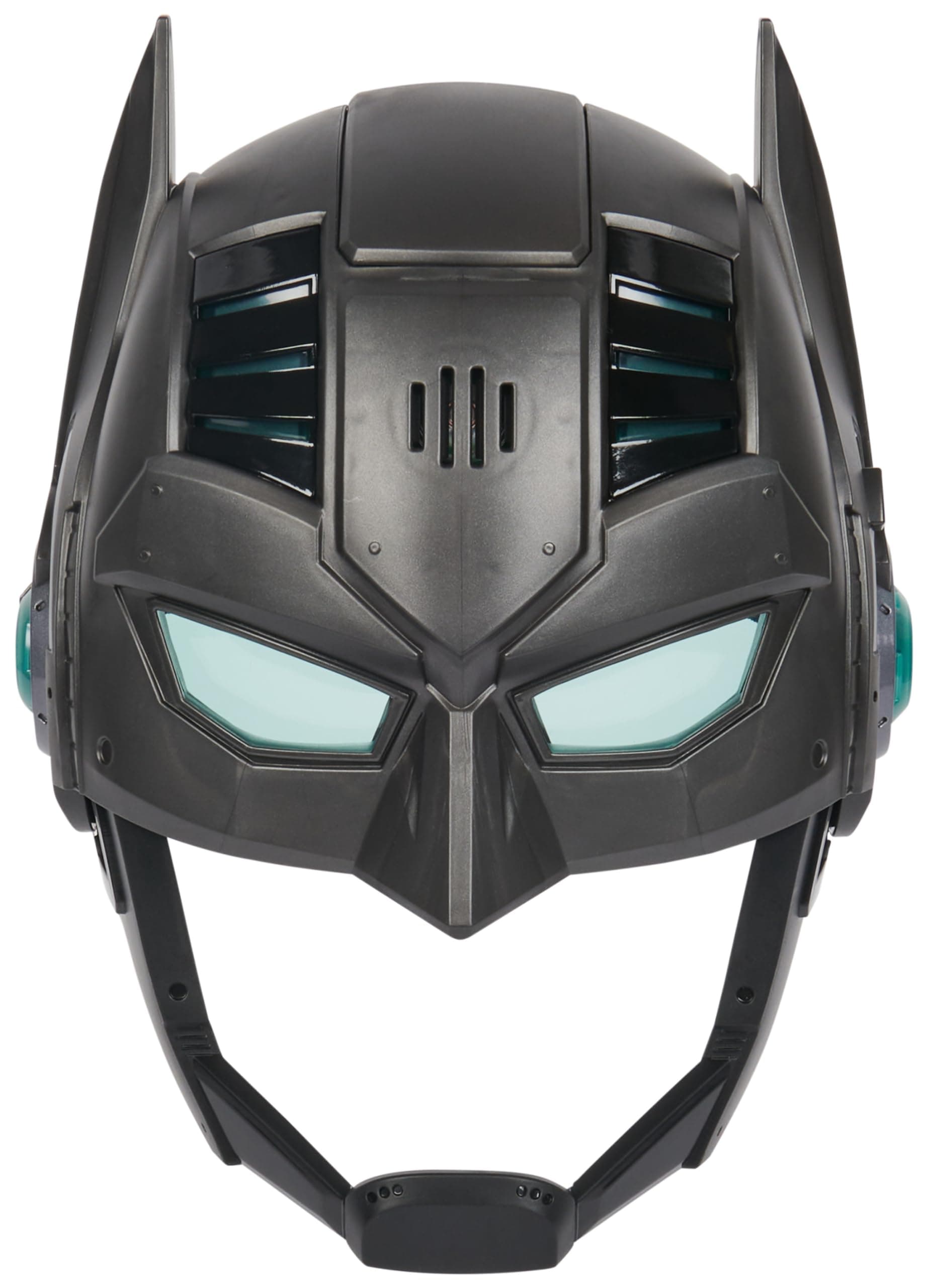 DC Comics, Armor-Up Batman Mask with Visor, 15+ Sounds and Phrases, Lights Up, Batteries Included, Super Hero Costume, Kids Roleplay for Boys and Girls Aged 4+