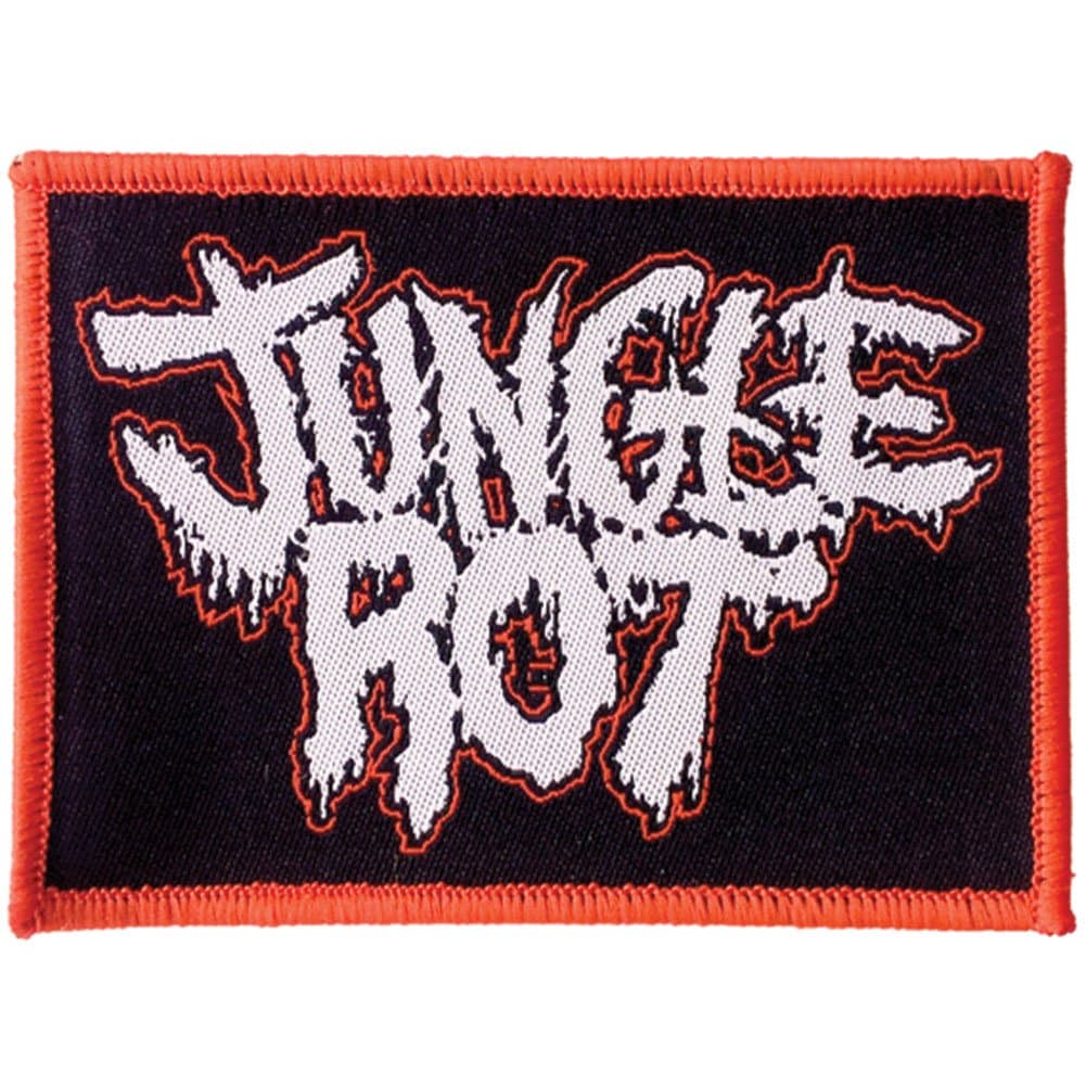 Jungle Rot Men's Logo Woven Patch Black