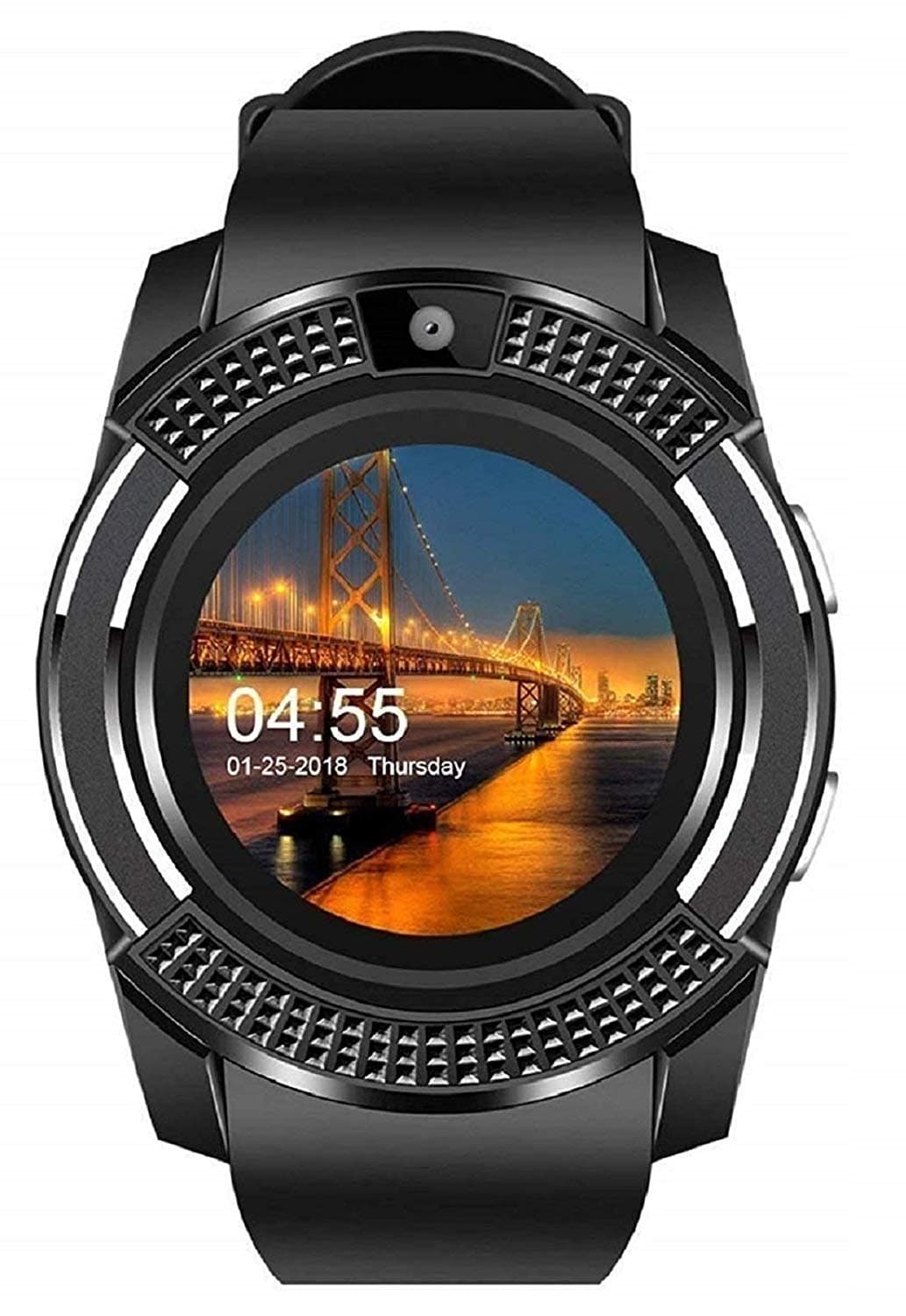 Pikyo R-V8 Sweatproof Bluetooth Wrist Camera Smartwatch