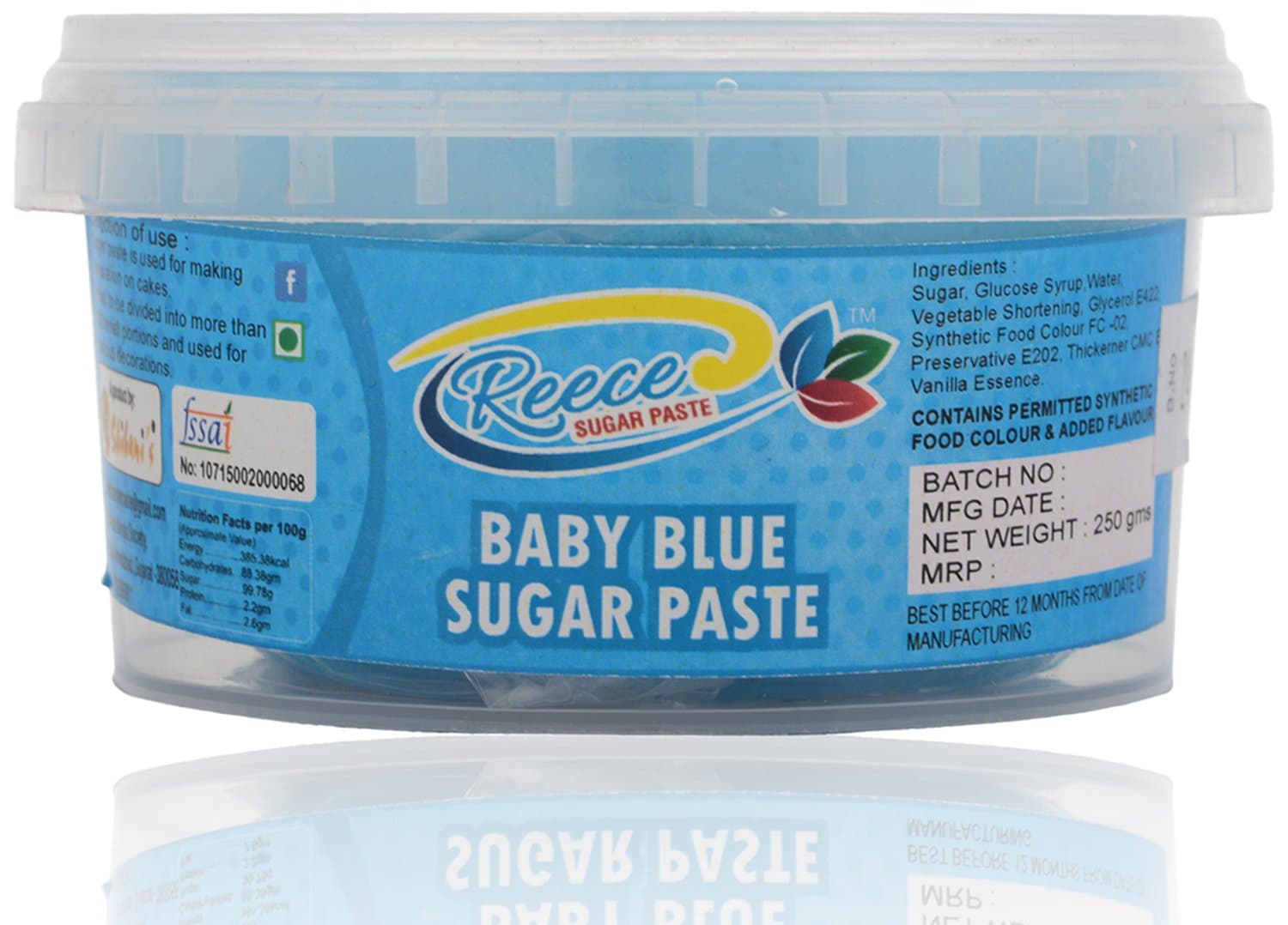 Reece Sugar Paste Sugarpaste Fondant 250 Grams
