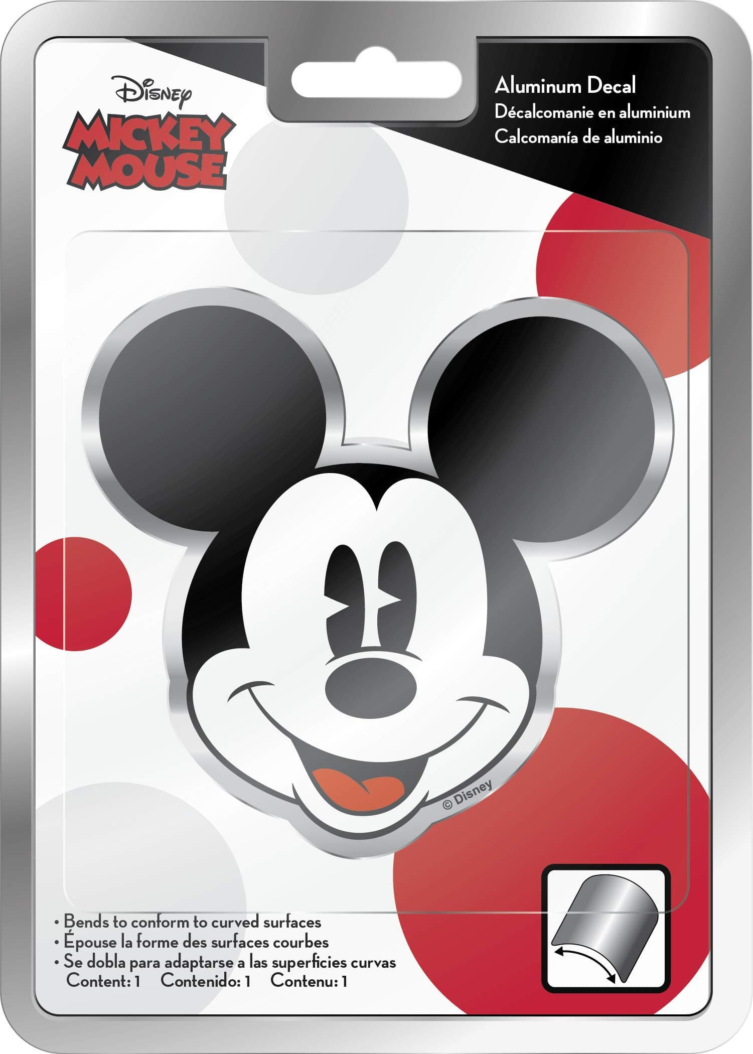 Chroma 41714 Mickey Mouse Aluminum Decal