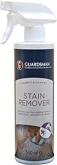 Guardsman Fabric & Carpet Stain Remover Spray - 500ml to Clean and Protect Fabric Furniture - Restore Fabrics Upholstery Cleaning Spray for Carpets, Sofas, Car interiors, Dining Chairs & Rugs